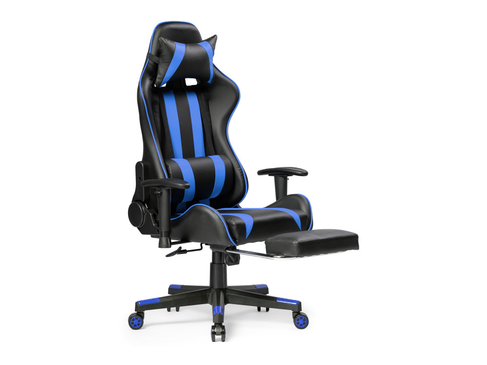 Corvet black / blue Стул Черный, Пластик plast 1 light blue black стул черный синий