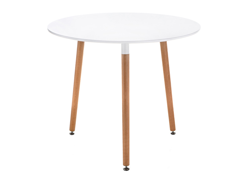Lorini 80 white / wood Стол деревянный Белый, Массив бука table 90 white wood стол деревянный белый металл массив бука