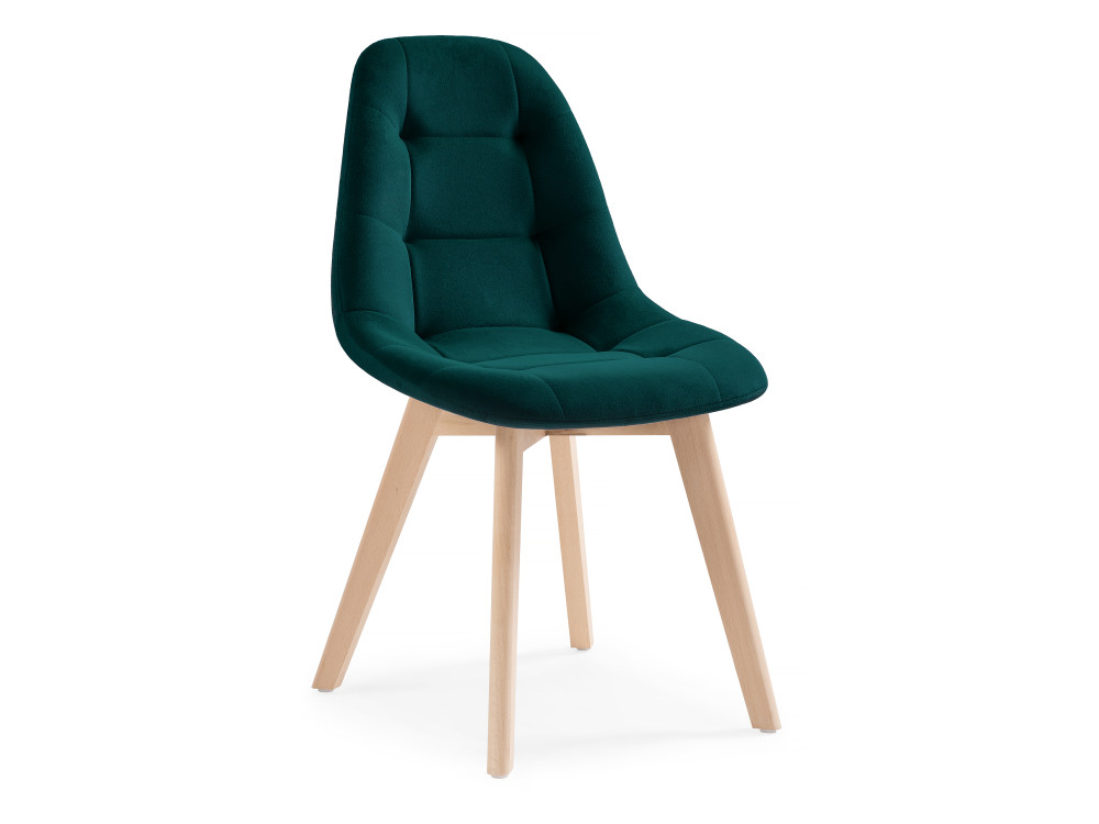 Filip green / wood Стул деревянный Зеленый, Массив бука bonuss blue wood стул деревянный голубой массив бука