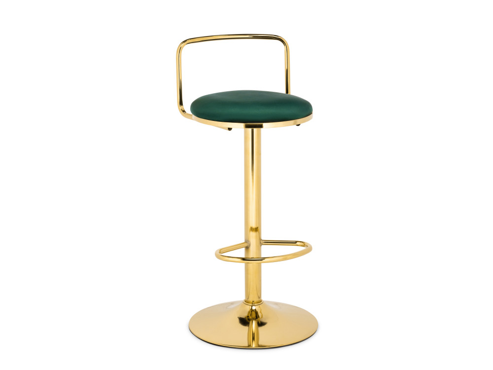Lusia green / gold Барный стул Бежевый, Металл lusia dark gray gold барный стул бежевый металл