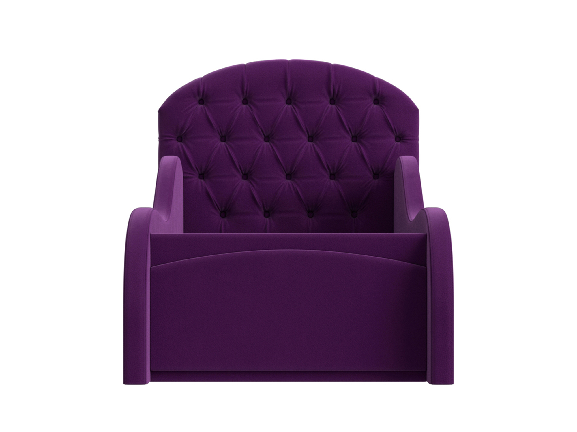 цена Детская кровать Злата (70х140) Фиолетовый, ЛДСП, Фанера