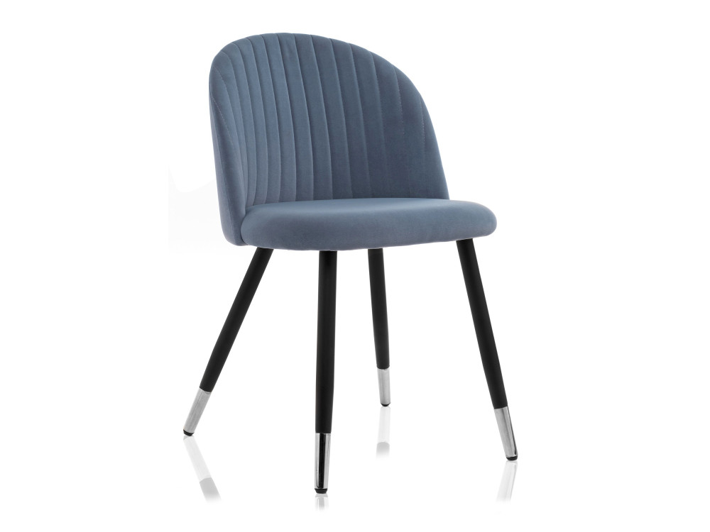Gabi голубой Стул Черный, Окрашенный металл konor синий стул голубой окрашенный металл