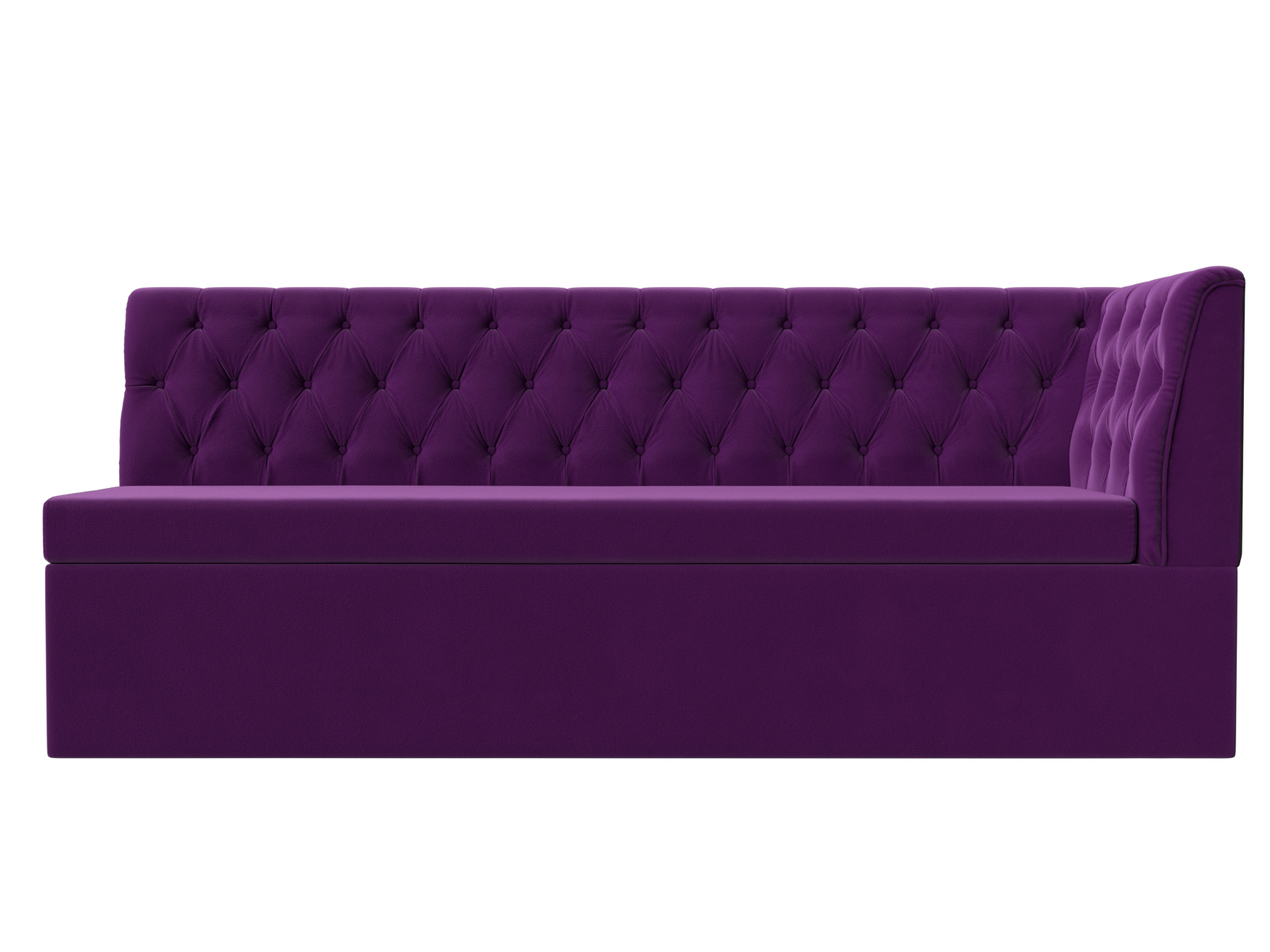 Кухонный диван Маркиз Правый Фиолетовый, ЛДСП кухонный диван маркиз правый бордовый лдсп