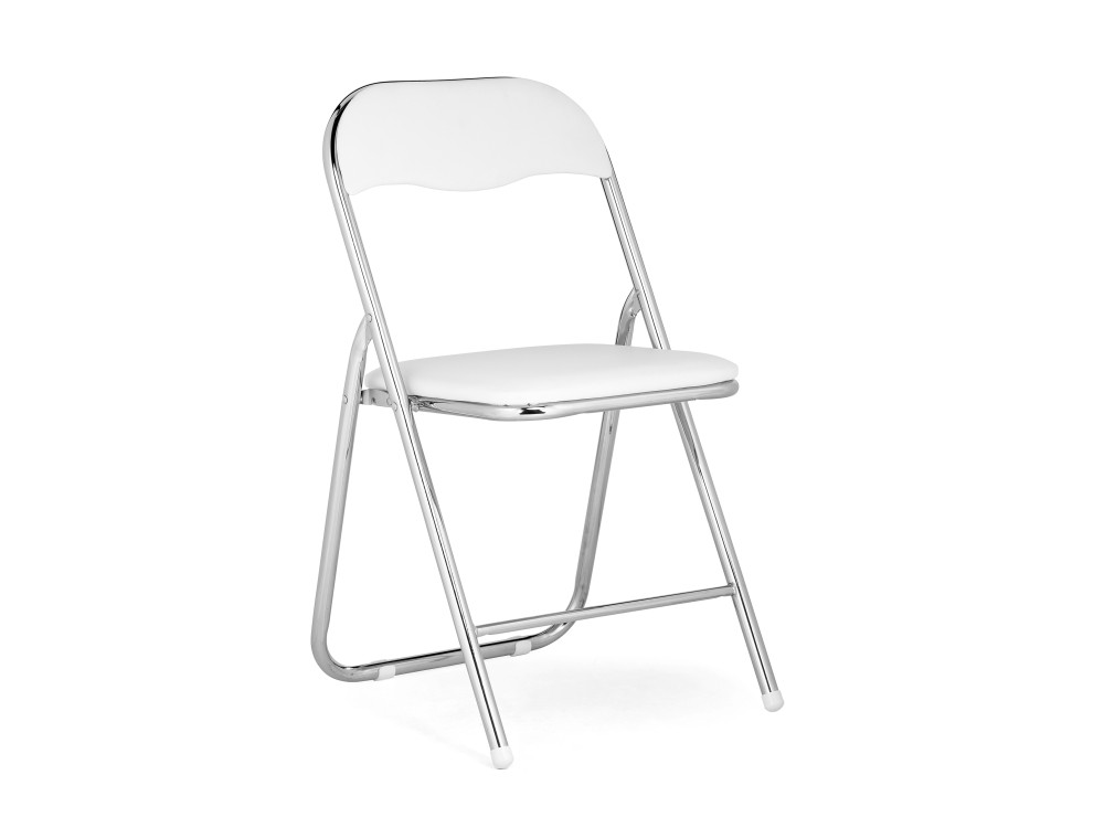 Fold 1 складной white / chrome Стул Серый, Металл fold складной clear gray blue пластиковый стул прозрачный металл