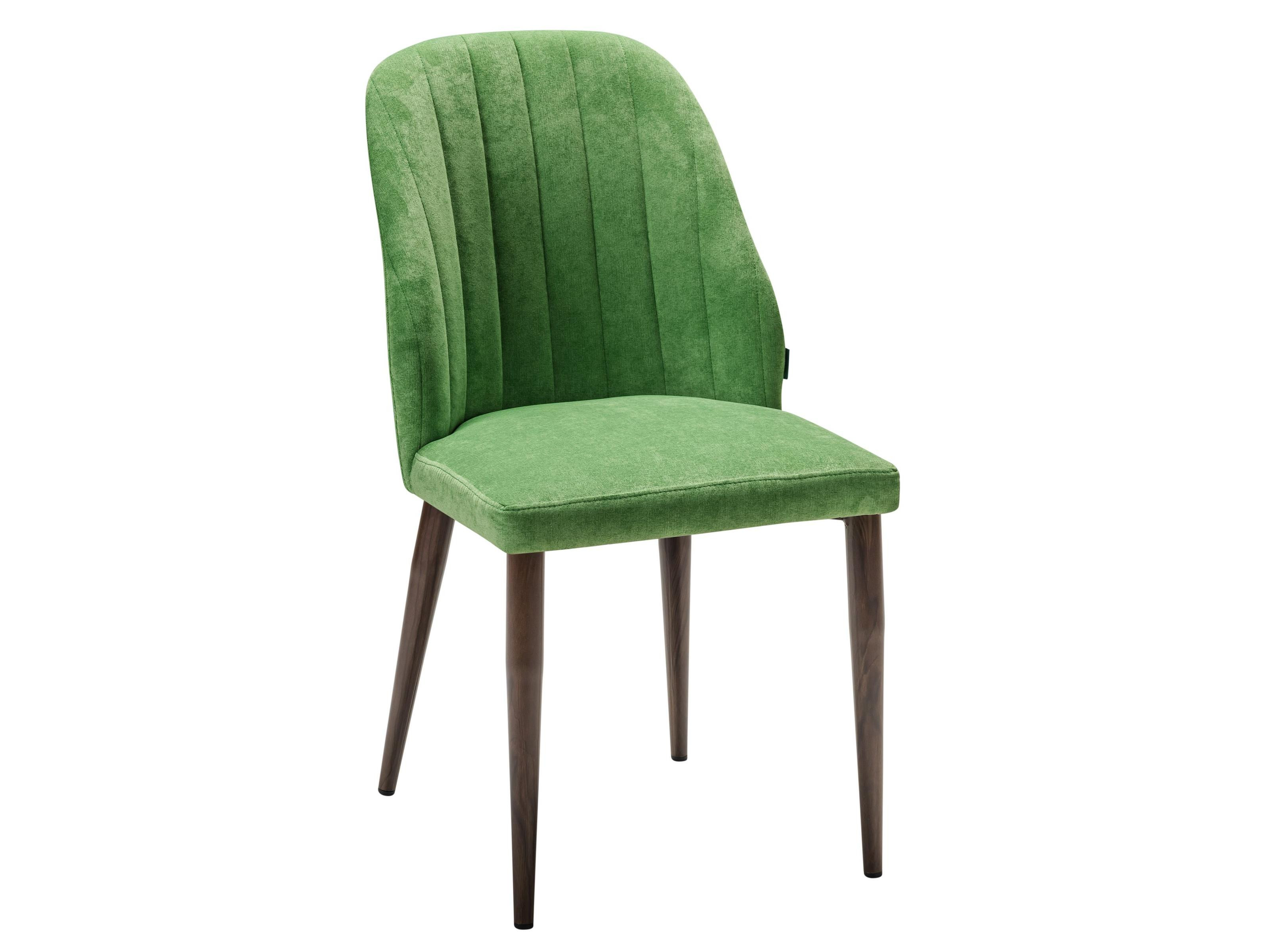 Стул Alen зеленый/т. орех Зеленый, Металл стул alen измр чёрный зеленый металл
