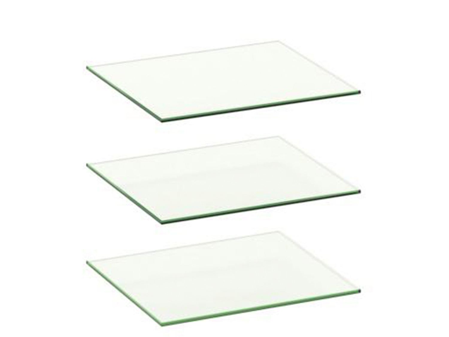 Комплект стеклянных полок для шкафа настенного Тип 1 Стекло