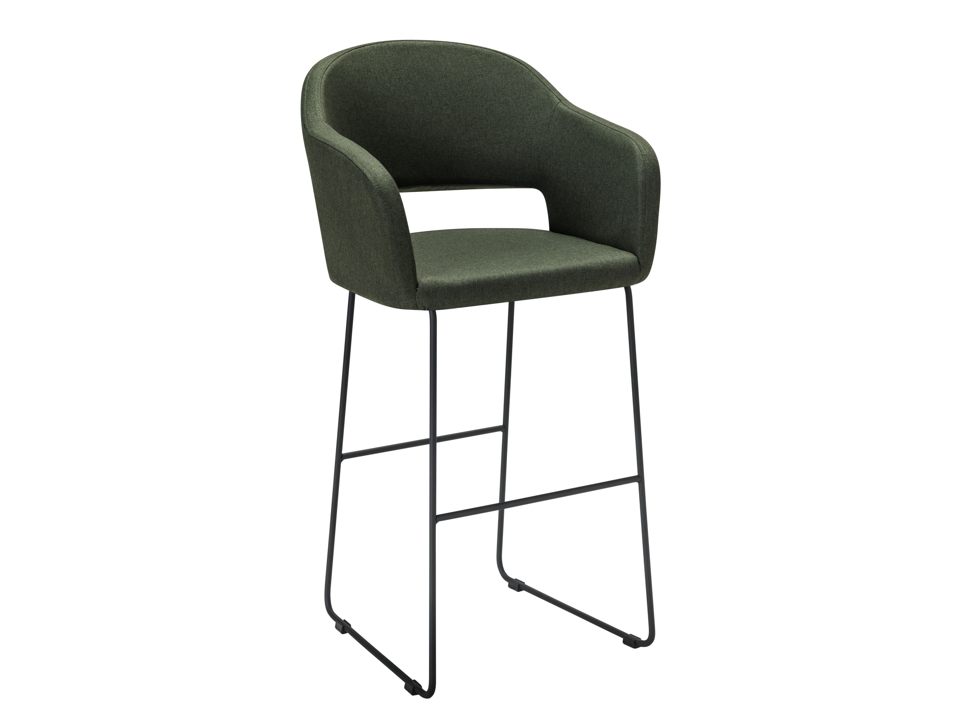 барное кресло oscar зеленый Кресло Бар. Oscar тёмно-зеленый/Линк Зеленый, Металл