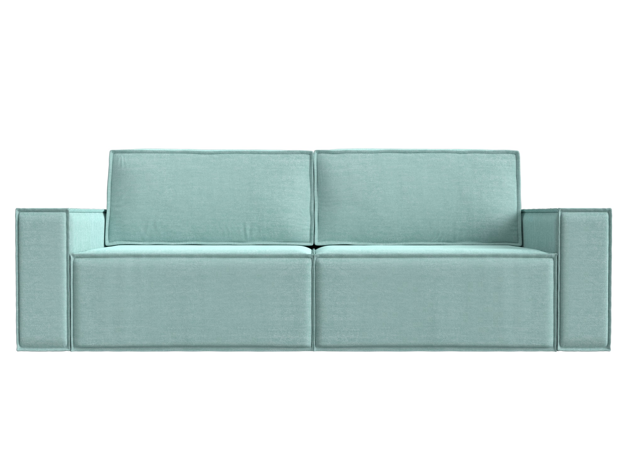 диван кровать шарм дизайн куба зеленый Диван Куба MebelVia , Зеленый, Рогожка, ЛДСП, ДВП, Брус