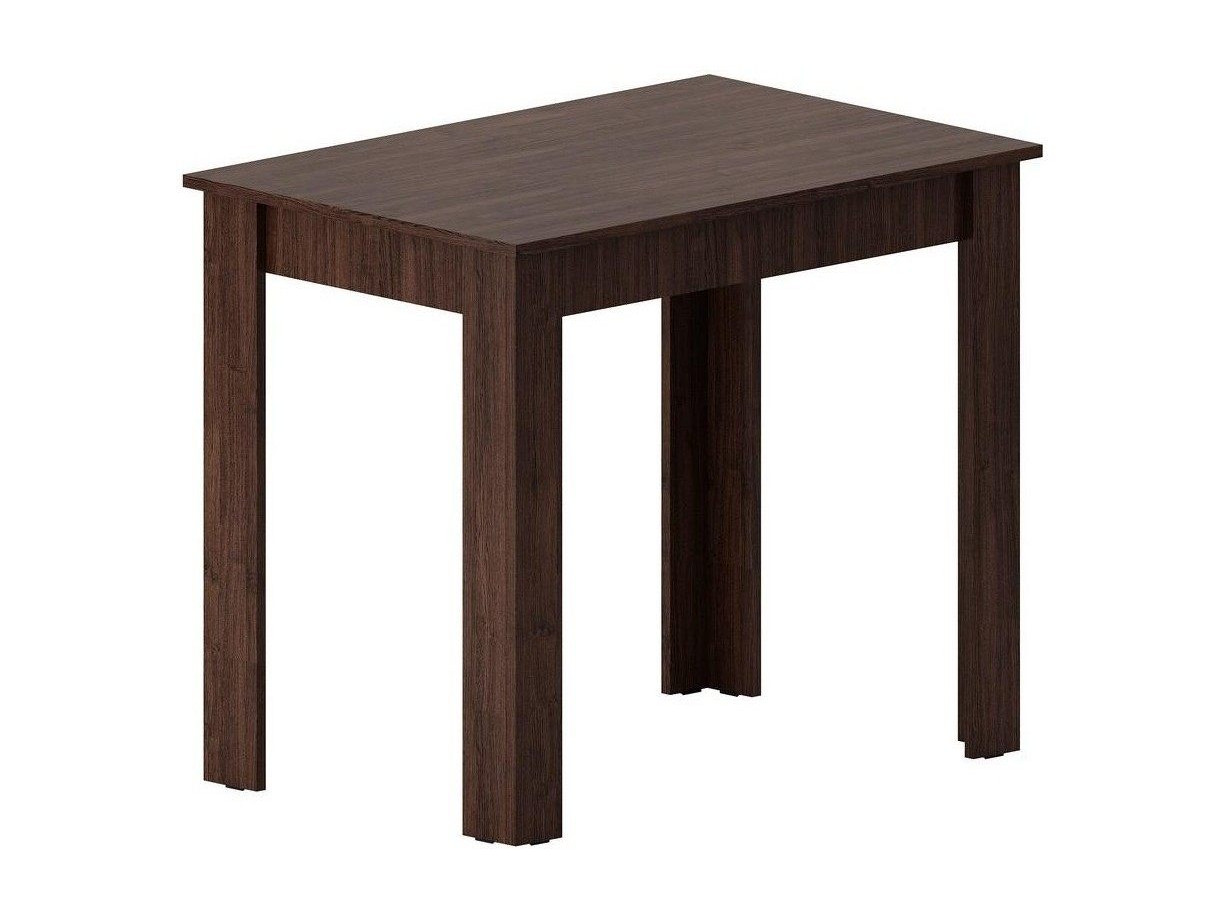 стол обеденный мебель комплекс оптима венге белый 1уп ЛАЙТ Стол обеденный СТ-001 (Венге) Коричневый темный, ЛДСП