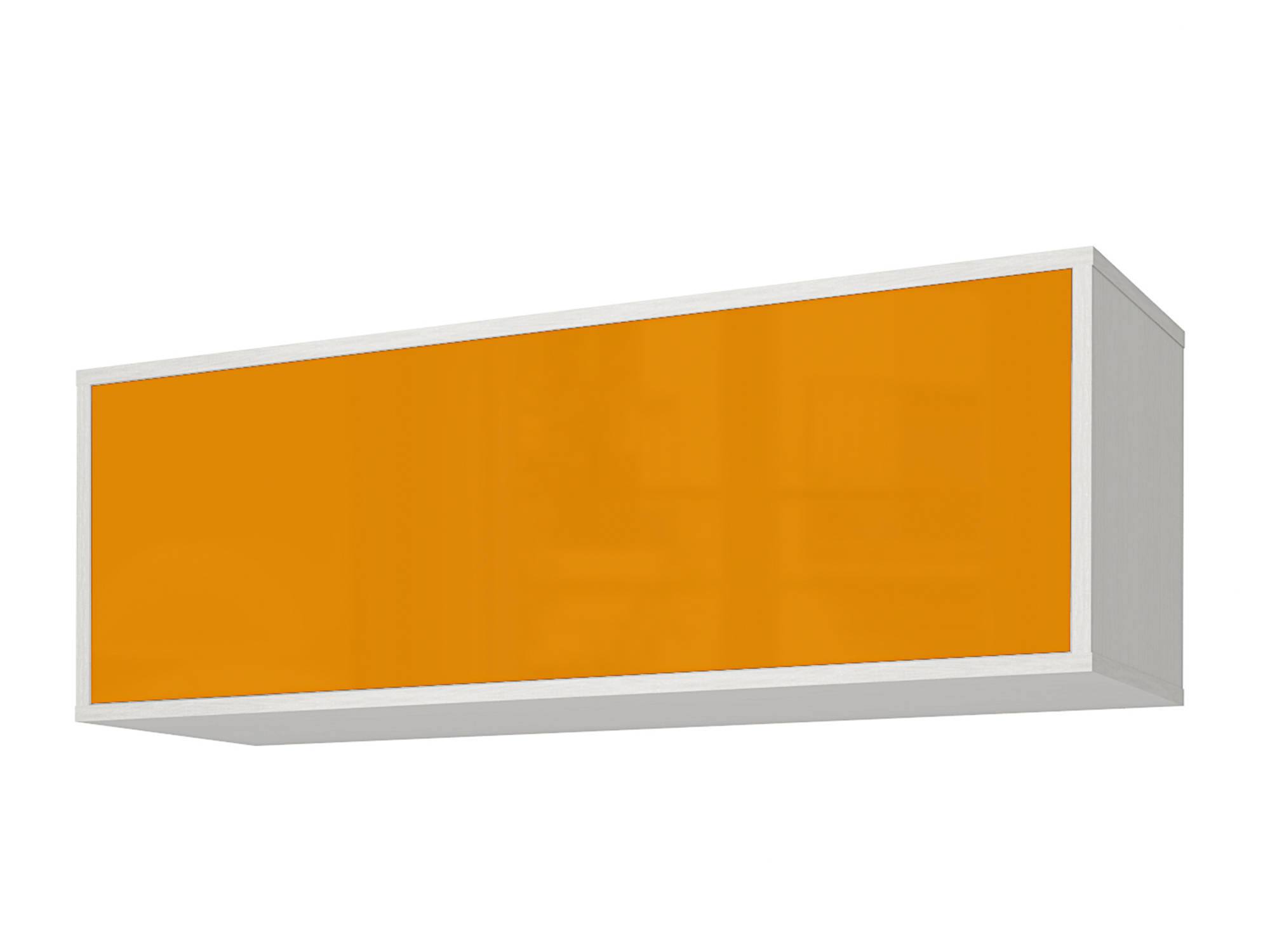 Полка универсальная Сандей Оранжевый глянец, Оранжевый, Бежевый, МДФ, ЛДСП пион расбери сандей