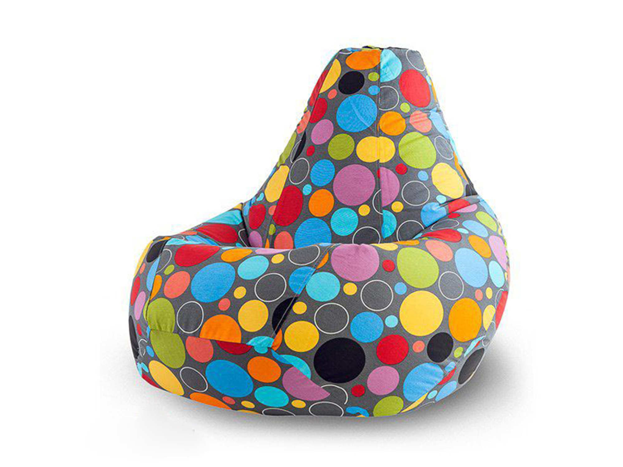 Кресло Мешок Пузырьки XL 125х85 MebelVia Разноцветный, Жаккард
