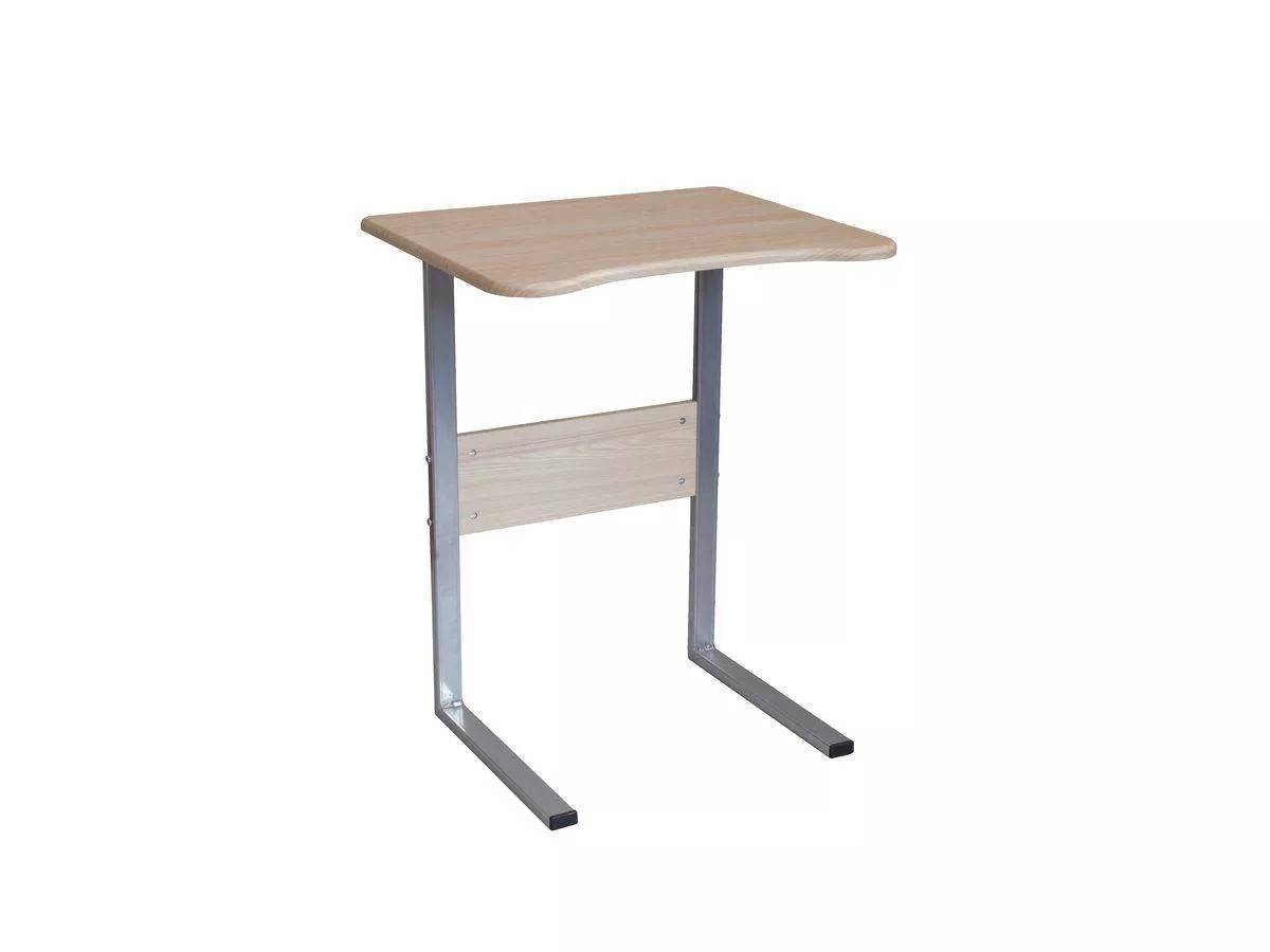 дизайнерский прикроватный столик mypads на металлической основе высота 48см столик для ноутбука Столик для ноутбука (прикроватный столик) /ясень шимо светлый Бежевый, ЛДСП