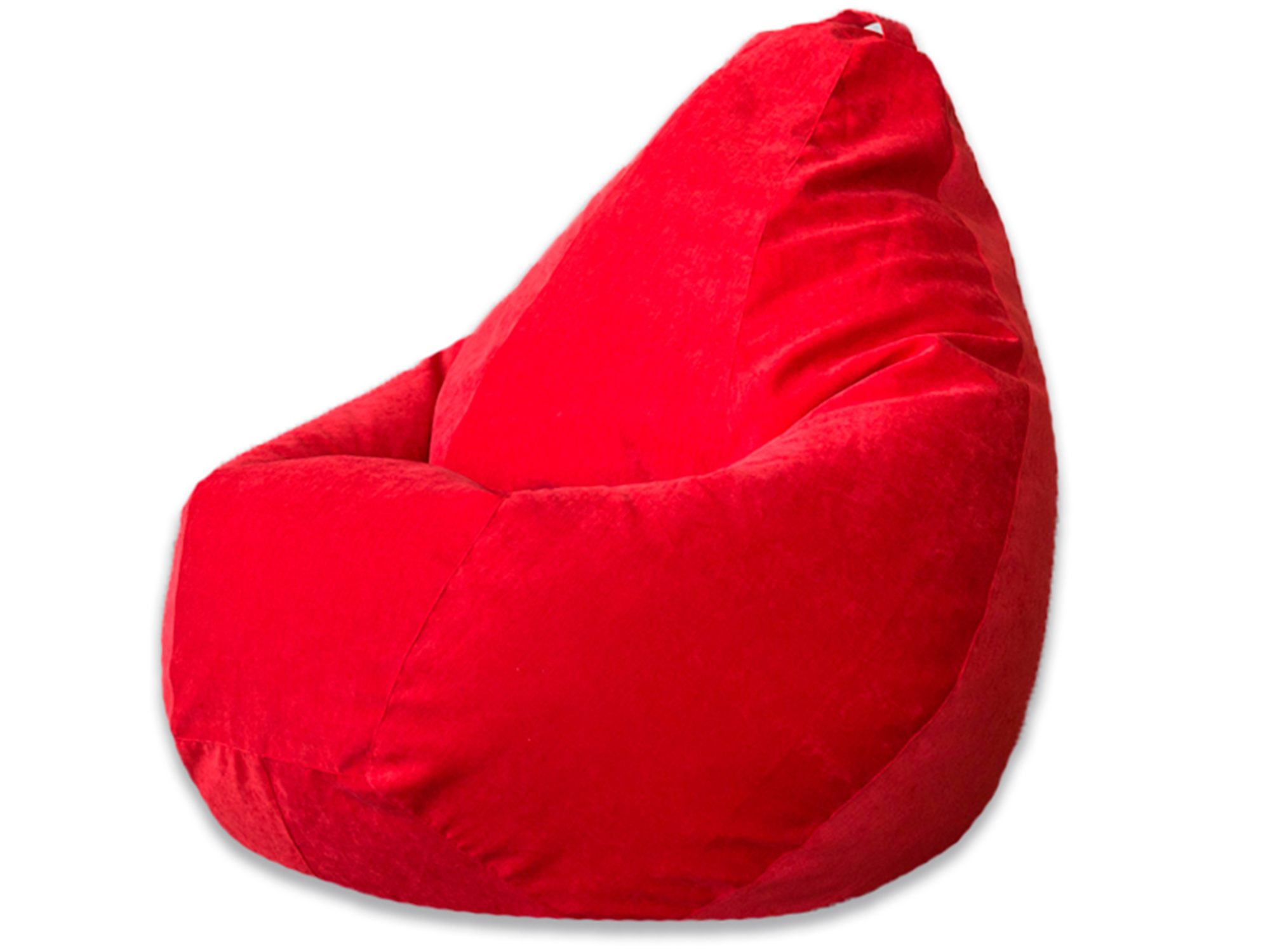 цена Кресло Мешок XL 125х85 MebelVia , Красный, Микровельвет