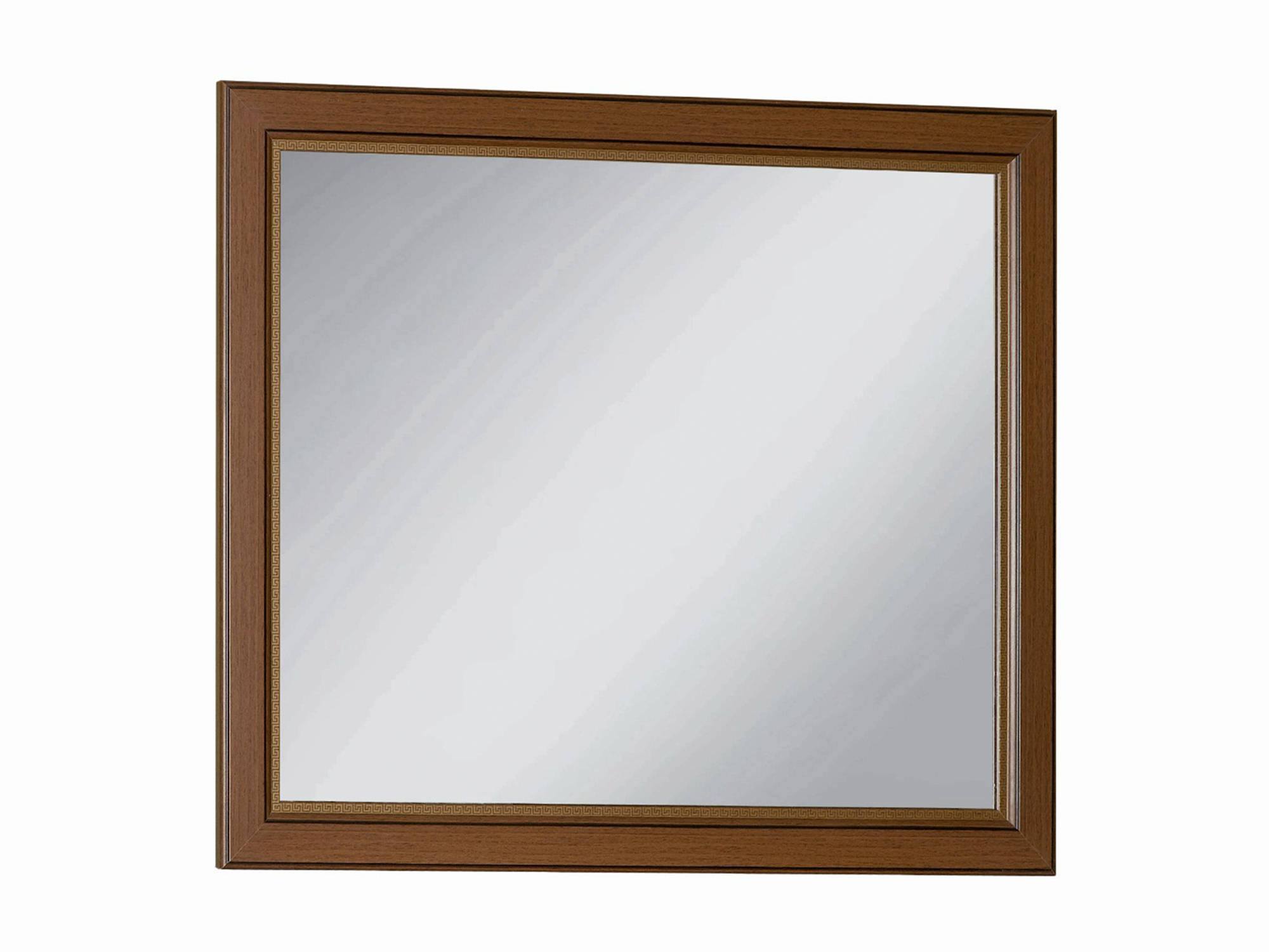 Зеркало Линда Орех пегасо, Коричневый, ЛДСП, МДФ шкаф 3 х створчатый линда премиум орех пегасо коричневый лдсп мдф