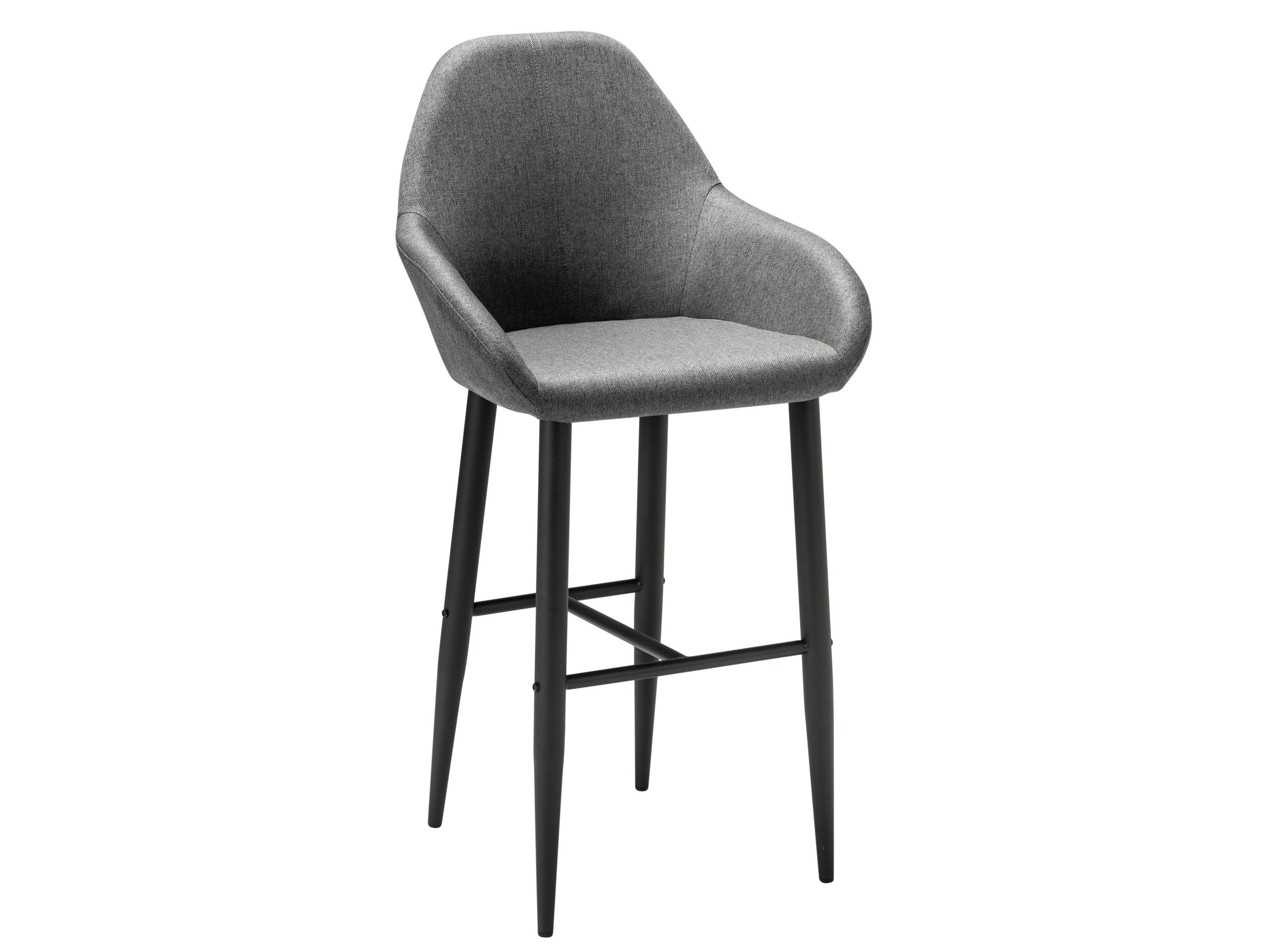 геймерское кресло everprof lotus s4 ткань серый черный Кресло Бар.Kent тёмно-серый/черный Серый, Металл