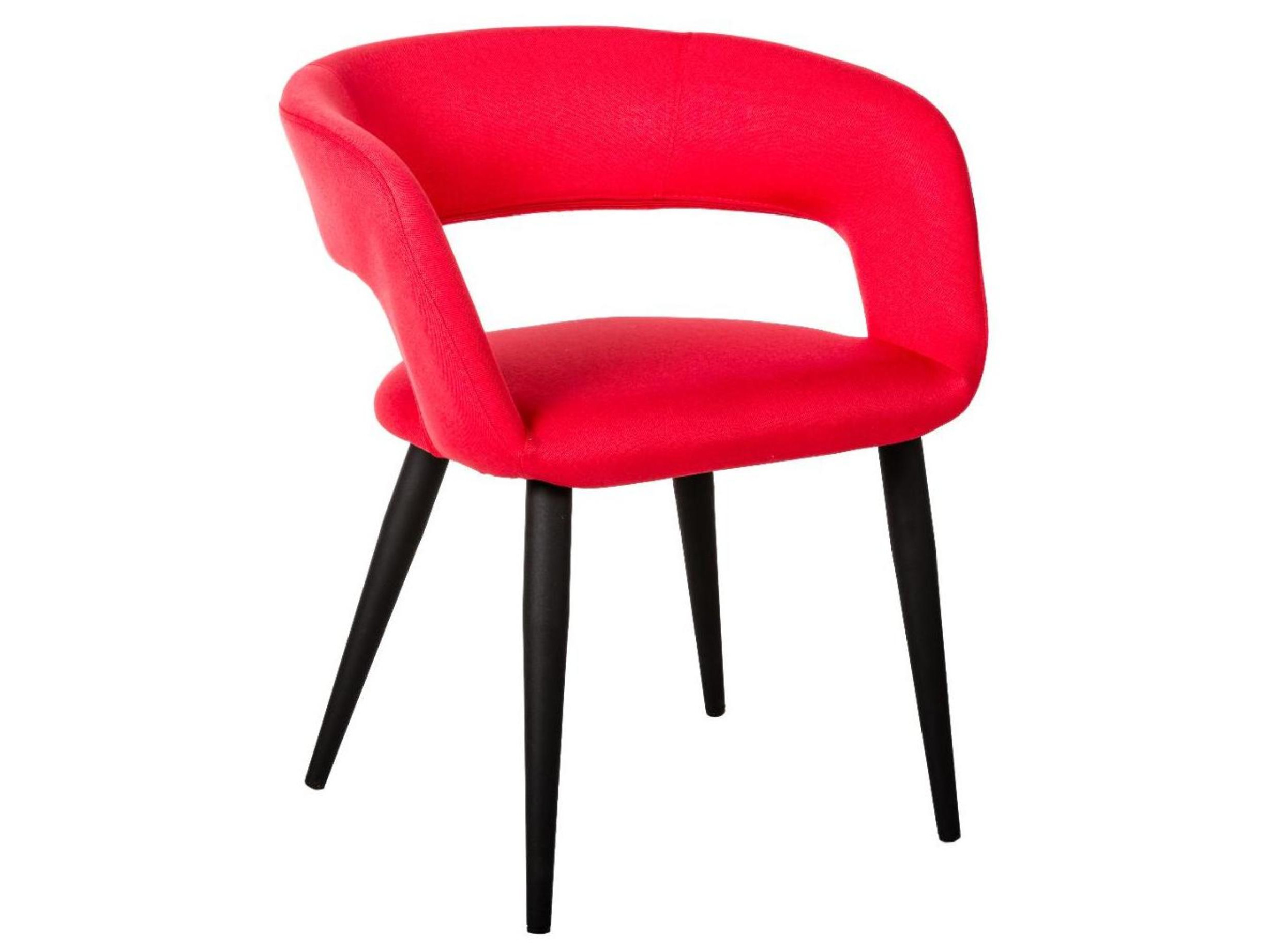 стул для посетителей рс00м черный каркас ткань черная Стул Hugs Красн/Черный Красный, Металл