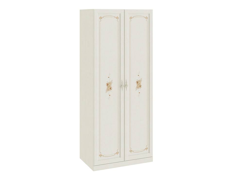 Шкаф для одежды с 2-мя дверями Лючия Штрихлак, Белый, МДФ, ДСП, ЛДСП лючия набор для гостиной 2