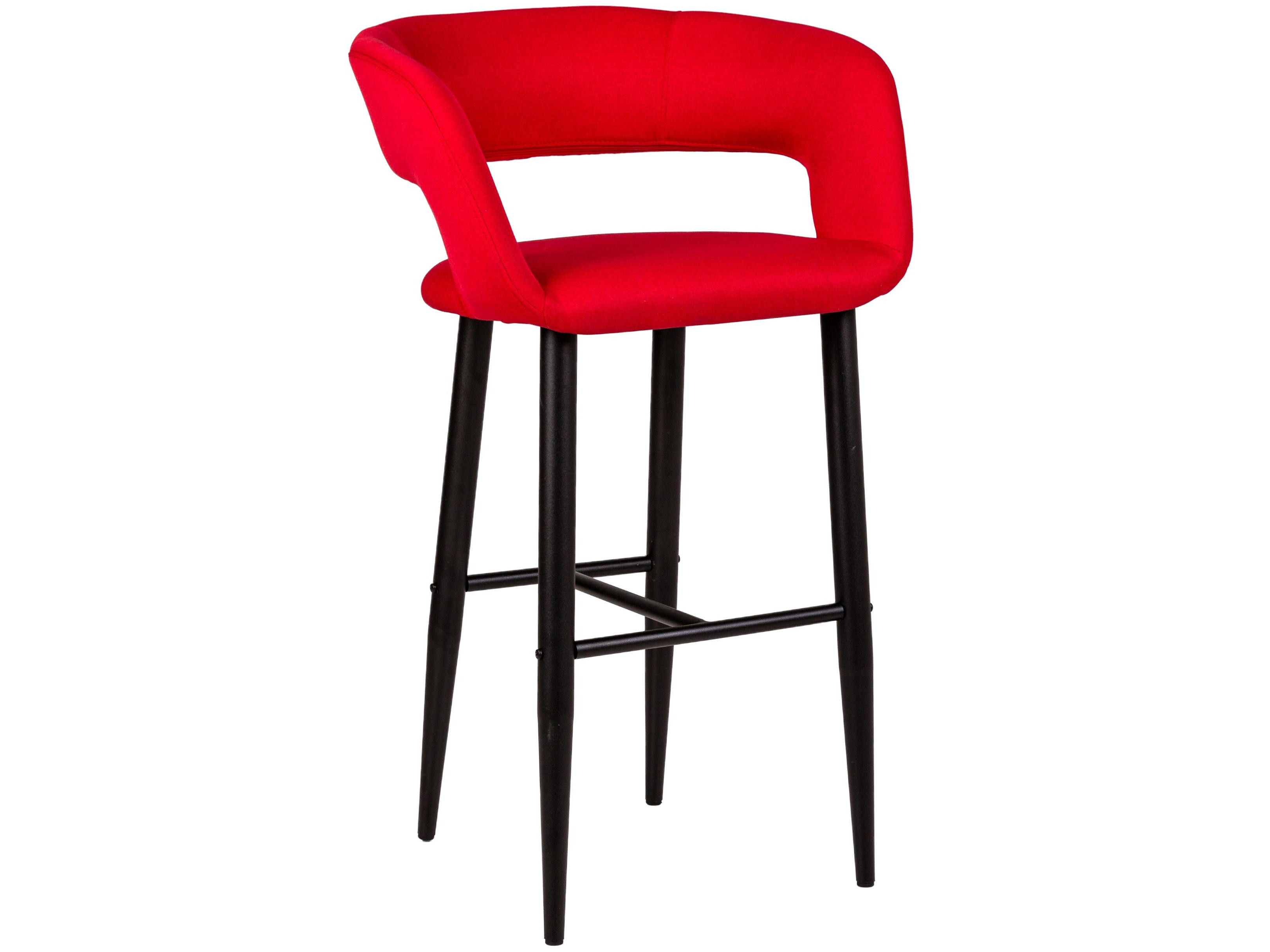 Стул барный Hugs Красн/Черный Красный, Металл барный стул студия стул черный простой бар франклин стул складной стул домашний барный стул