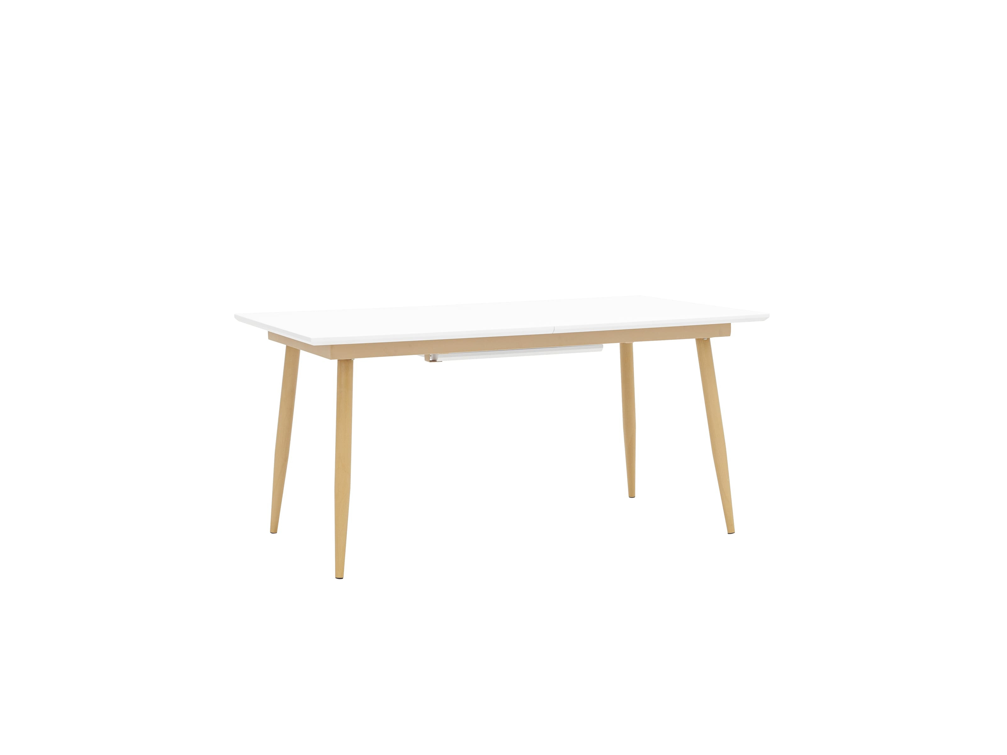 Стол обеденный Stool Group Стокгольм 160 Белый Желтый, Металл