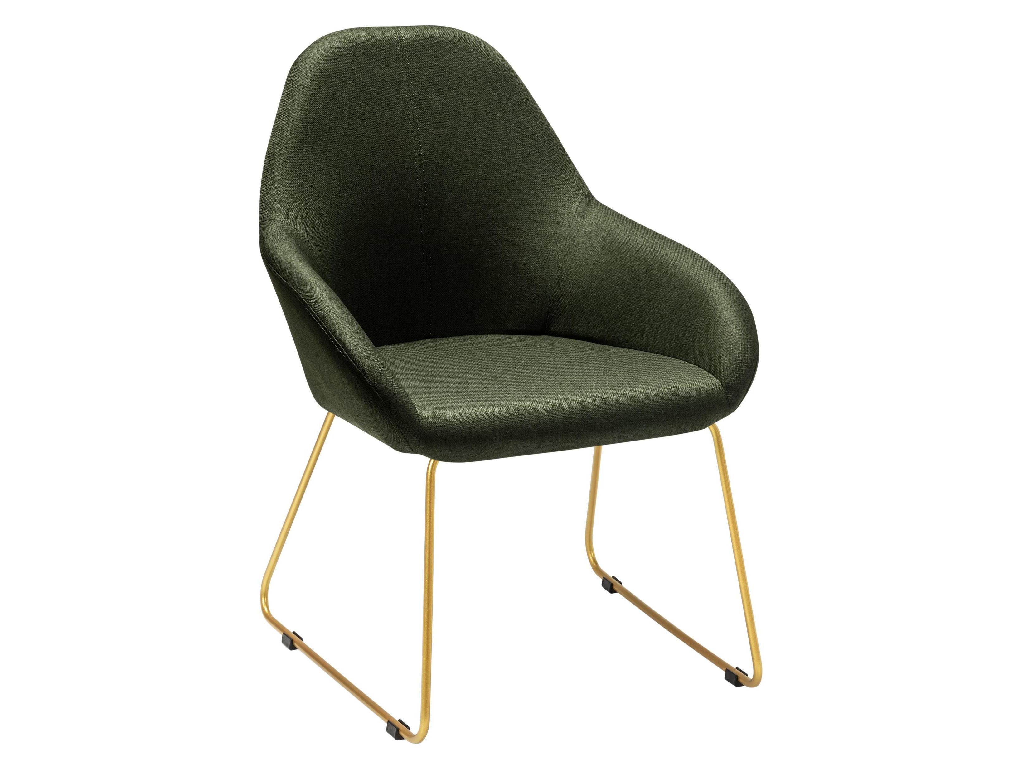 Кресло Kent тёмно-зеленый/Линк золото Зеленый, Металл полубарное кресло kent линк