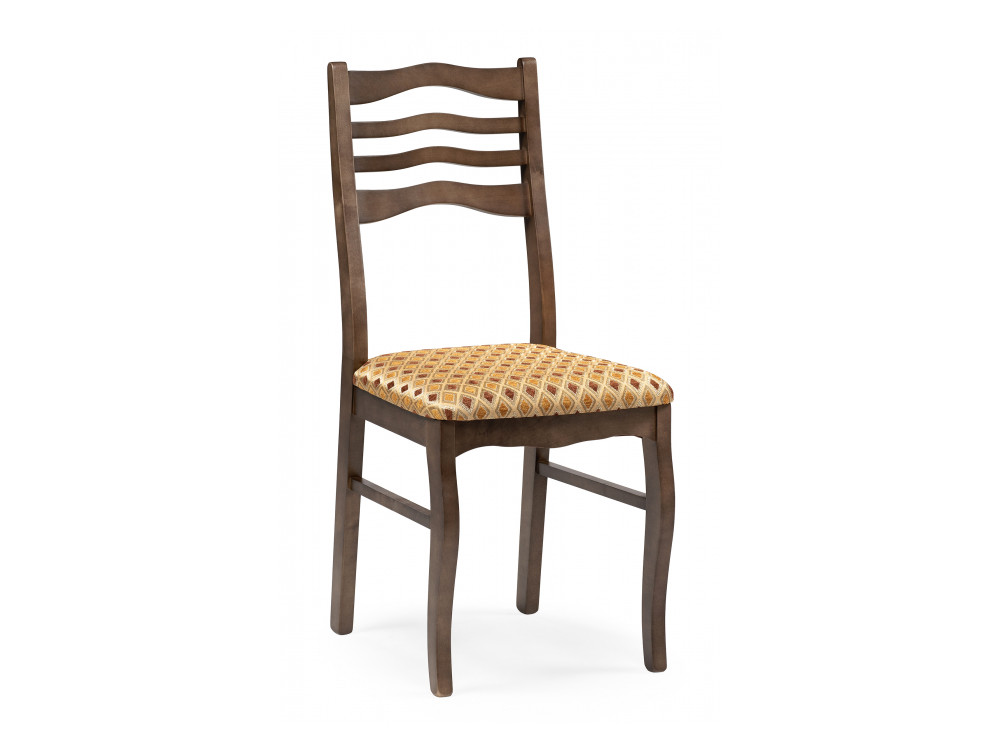 Амадиу темно-коричневый Стул деревянный Коричневый, Массив березы стул остин темно коричневый