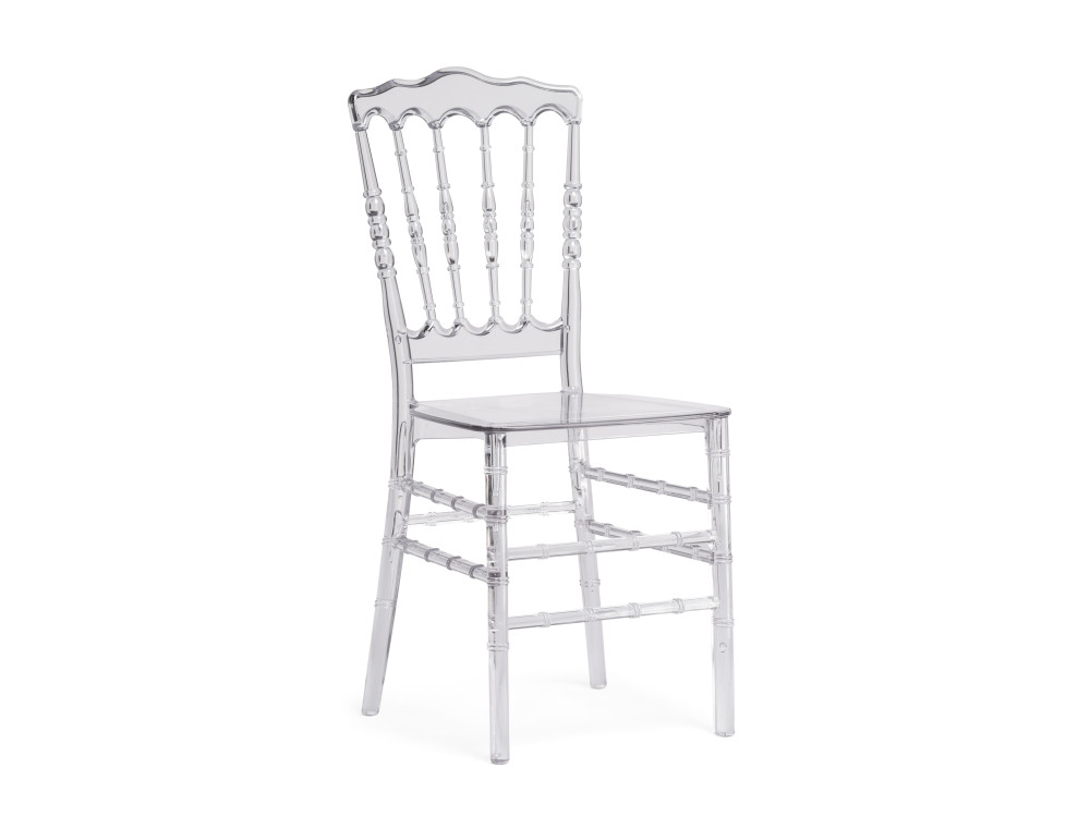 Chiavari white Стул Прозрачный, Пластик simple white пластиковый стул белый пластик