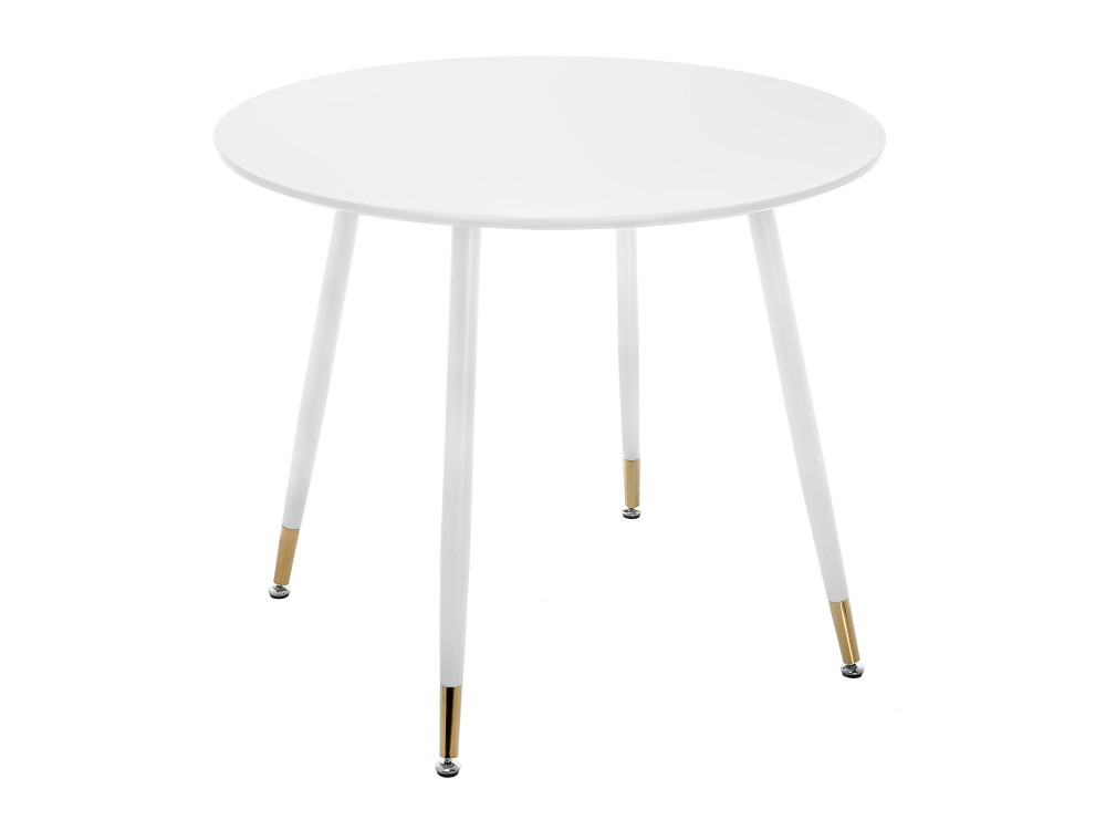 Bianka 80 white Стол деревянный Белый, Окрашенный металл table 90 стол белый окрашенный металл
