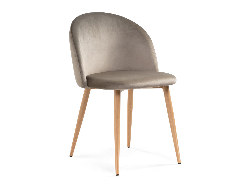 Aldo beige / wood Стул Beige, Окрашенный металл seda beige стул черный окрашенный металл
