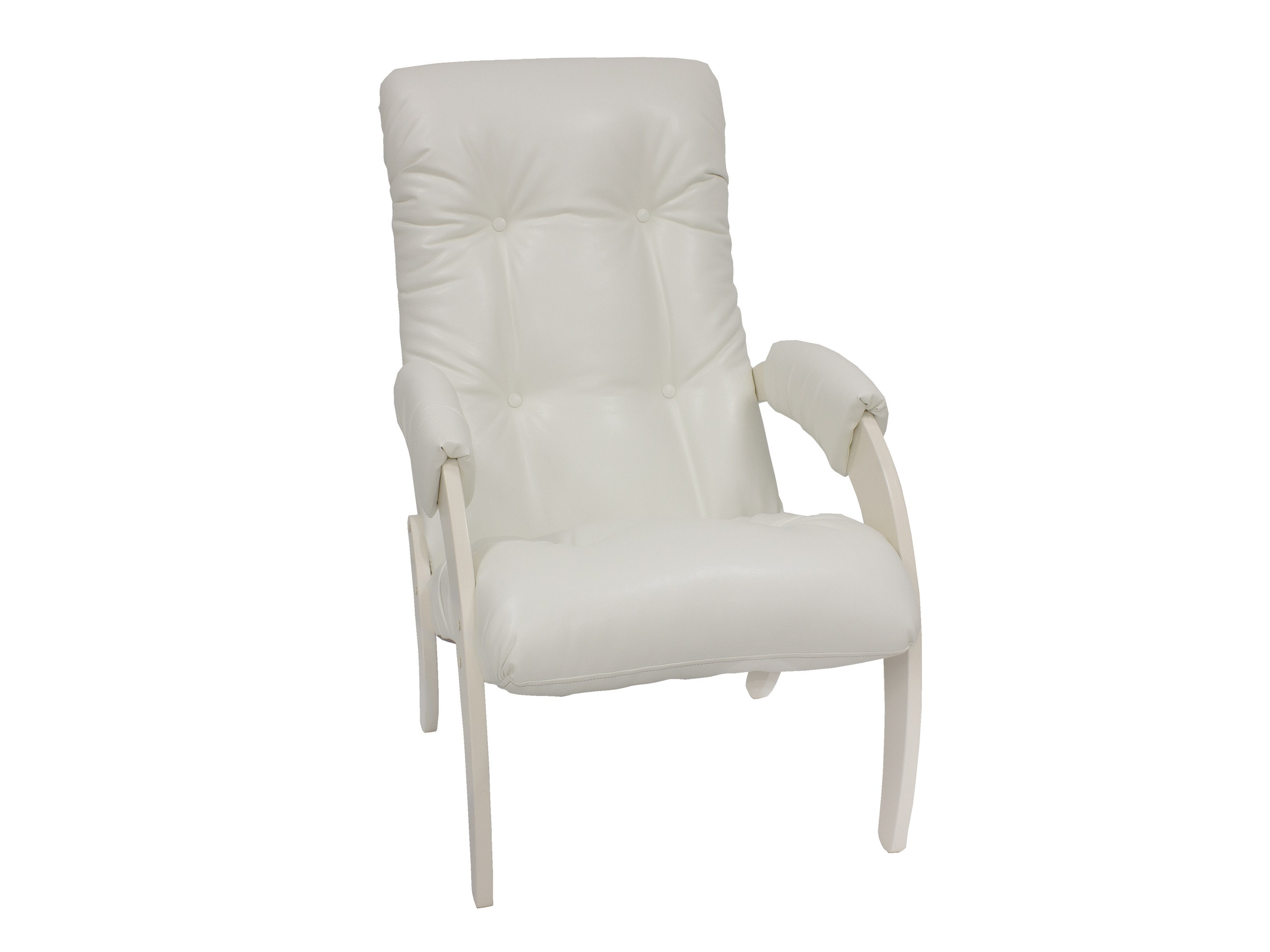 Кресло для отдыха Модель 61 MebelVia Mango 002, Экокожа, Берёзовая фанера кресло для отдыха модель 61 венге текстура к з varana cappuccino mebelvia varana
