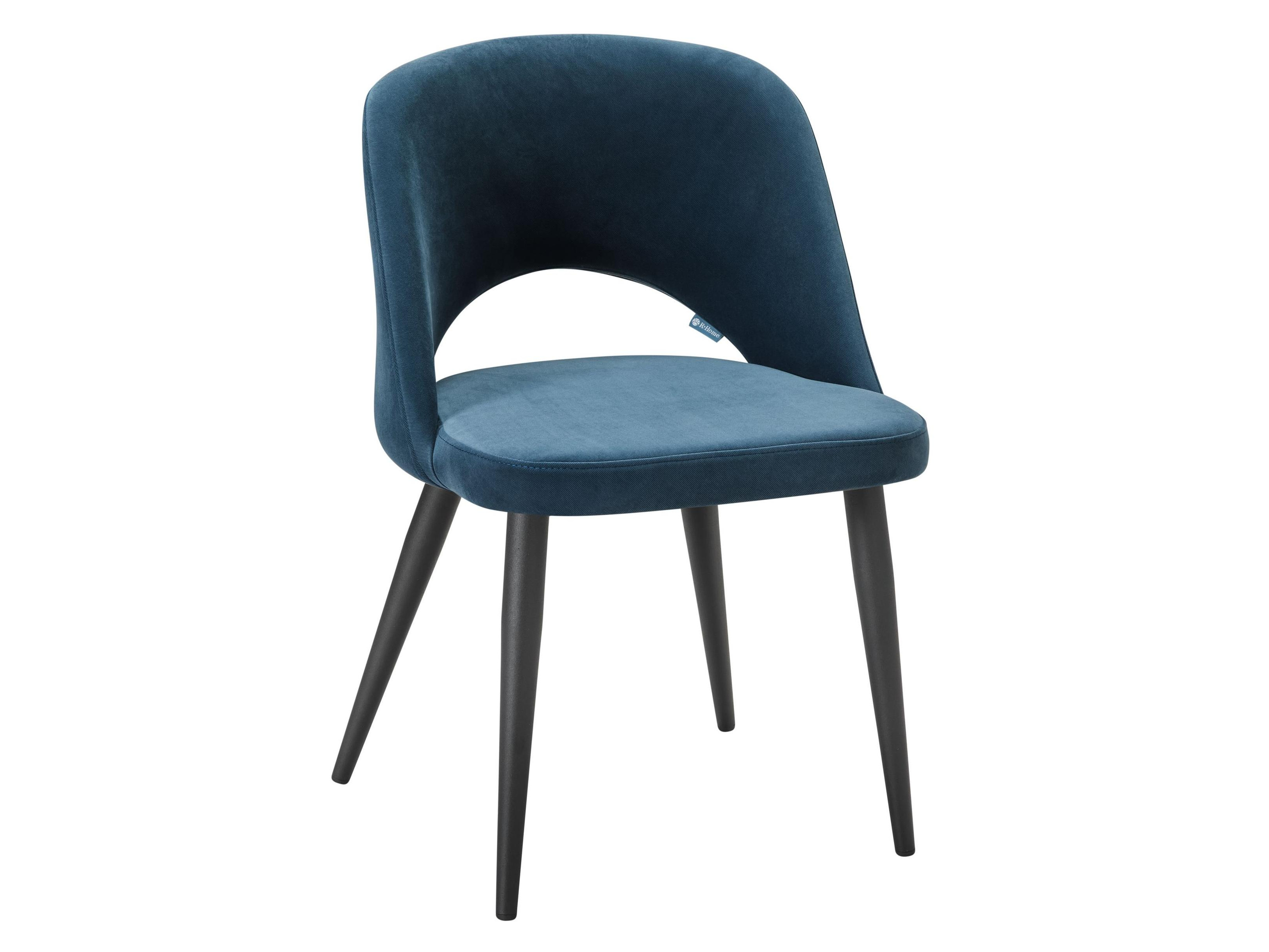 Кресло Lars Diag blue/черный Синий, Металл барное кресло lars серый черный