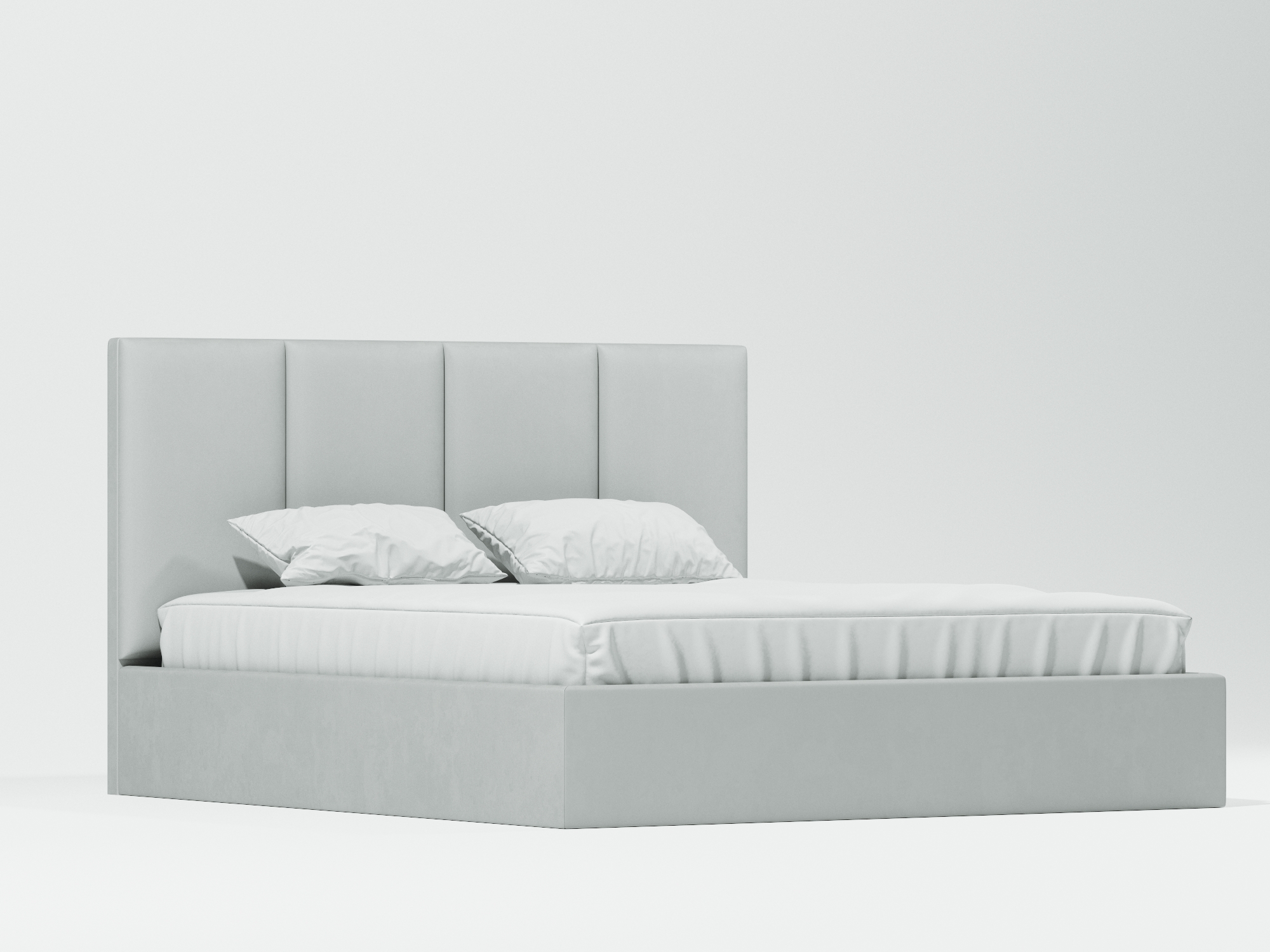 Кровать с ПМ Секондо (120х200) Белый, ДСП, МДФ