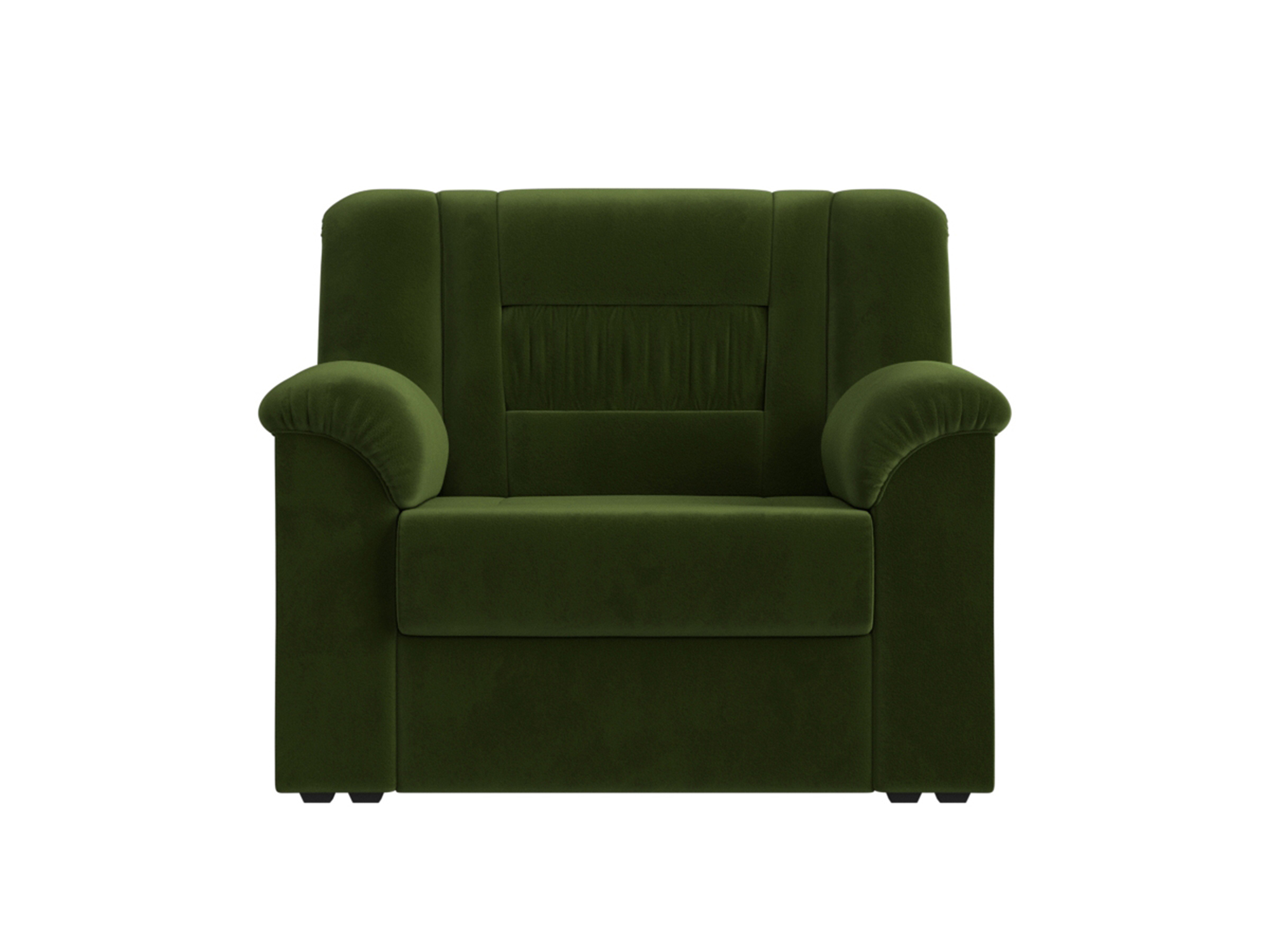 Кресло Карелия MebelVia Зеленый, Микровельвет, ЛДСП кресло артмебель рамос микровельвет зеленый