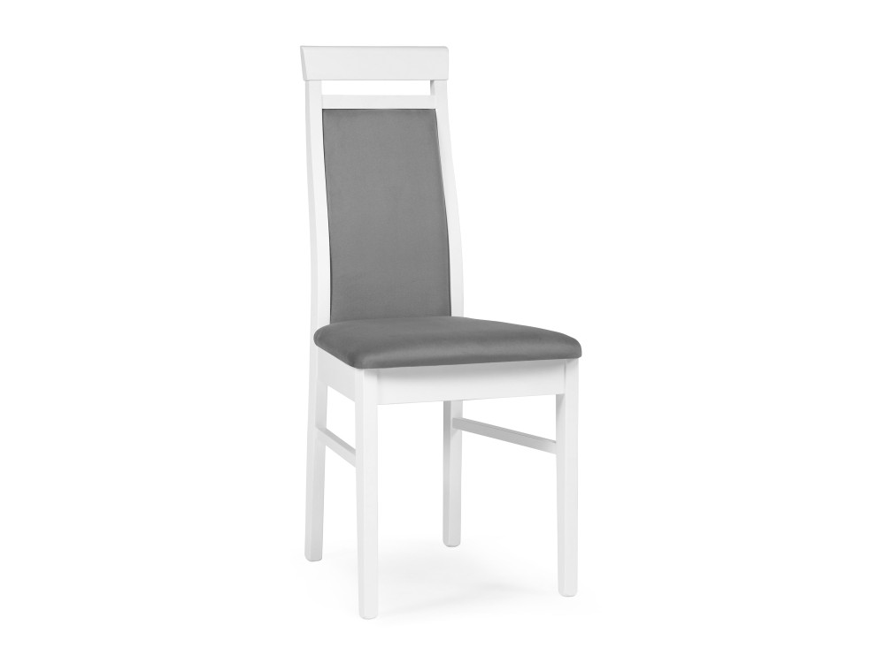 айра серый белый стул деревянный белый массив березы Амиата серый / белый Стул деревянный Белый, Массив березы