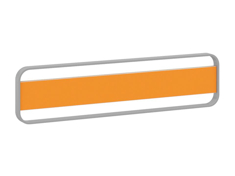 Ограничитель для кровати Аватар Манго, Оранжевый, Белый, ЛДСП, Металл ограничитель для кровати универсальный single fold bedrail белый