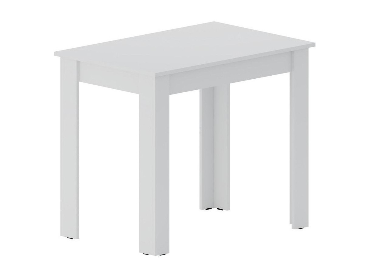 ЛАЙТ Стол обеденный СТ-001 (Белый) Белый, ЛДСП лайт стол обеденный ст 001 венге коричневый темный лдсп