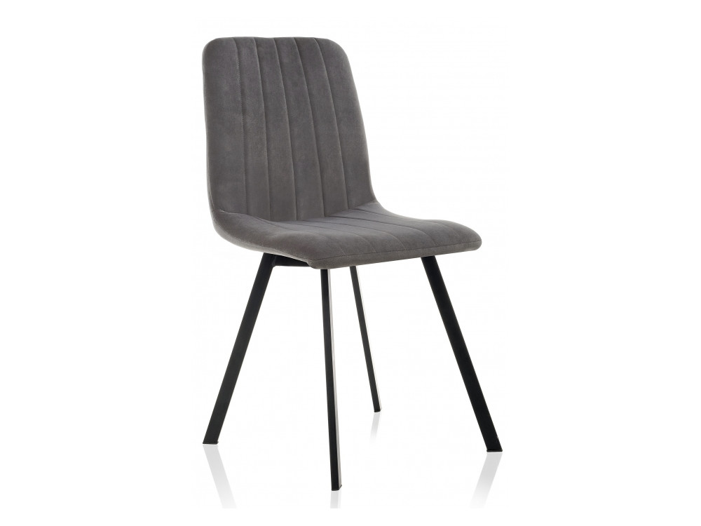 Sling dark gray / black Стул Черный, Окрашенный металл capri dark gray wood стул dark grey окрашенный металл