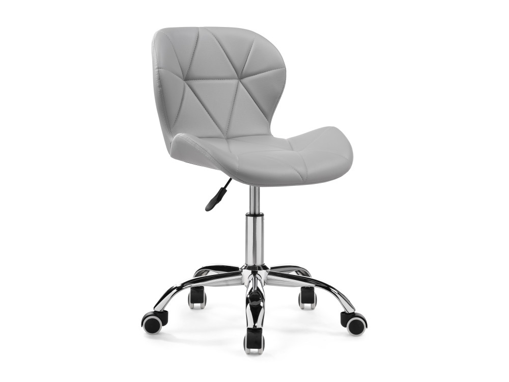 Trizor gray Стул серый, Хромированный металл merano grey fabric стул серый хромированный металл
