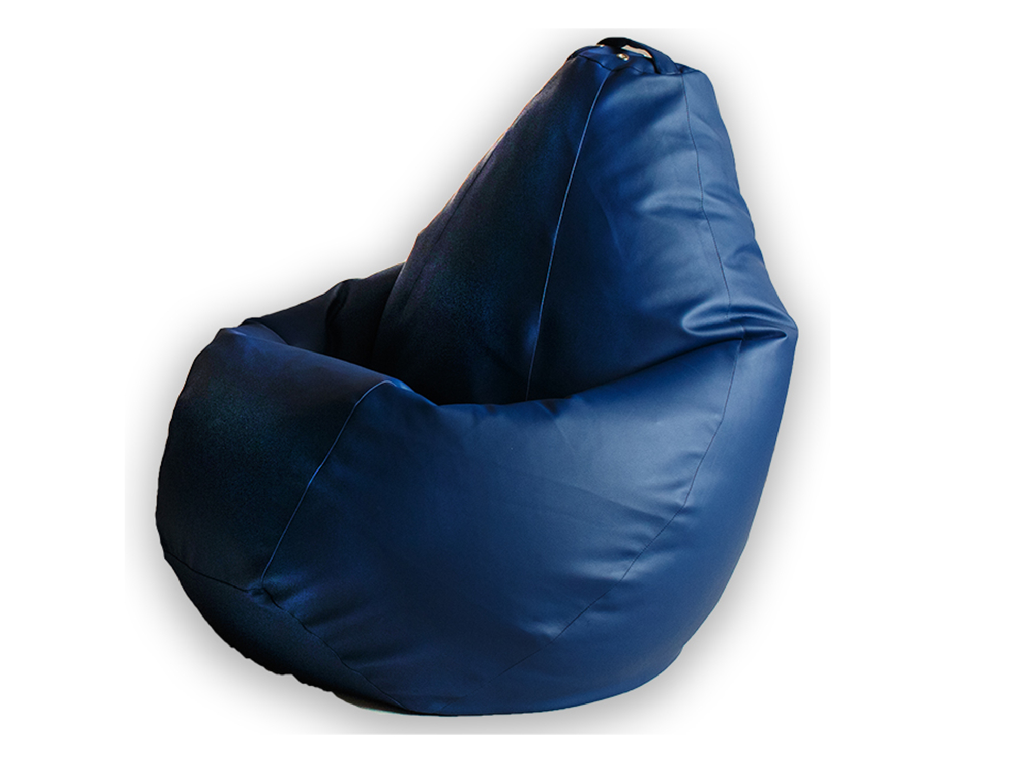 Кресло Мешок XL 125х85 MebelVia , Синий, Экокожа кресло мешок темно синее оксфорд xl 125х85 mebelvia синий оксфорд