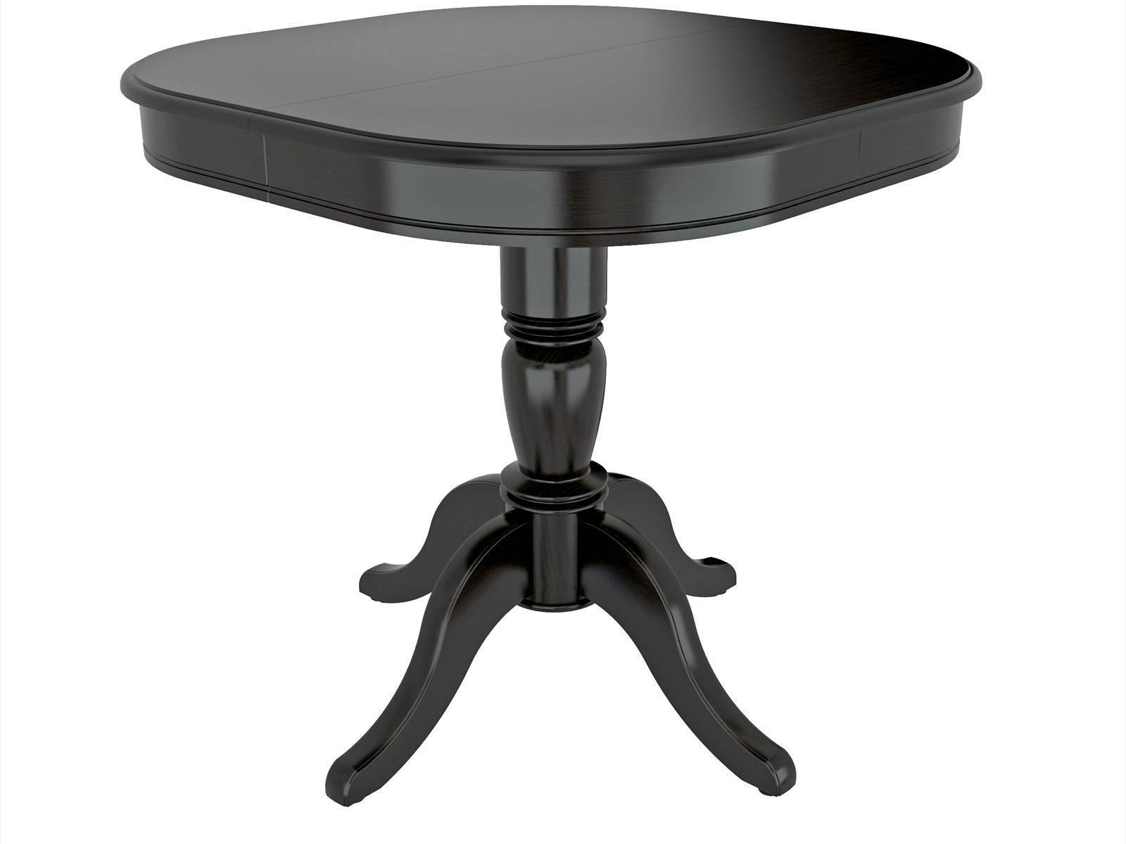 Кухонный стол Фламинго 10 Коричневый темный, Массив стол стеклянный м15 коричневый темный массив