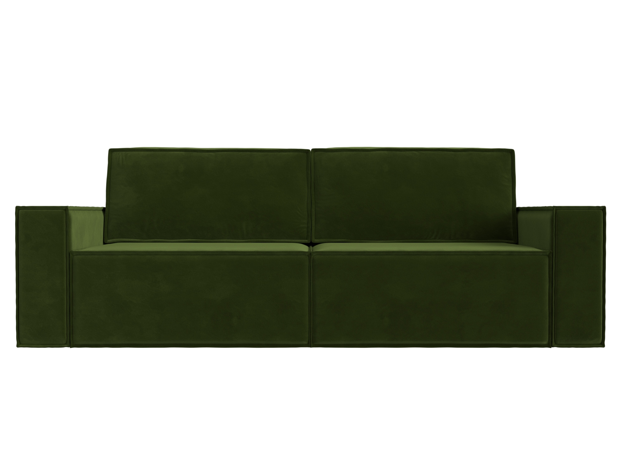 диван кровать шарм дизайн куба зеленый Диван Куба MebelVia , Зеленый, Микровельвет, ЛДСП, ДВП, Брус