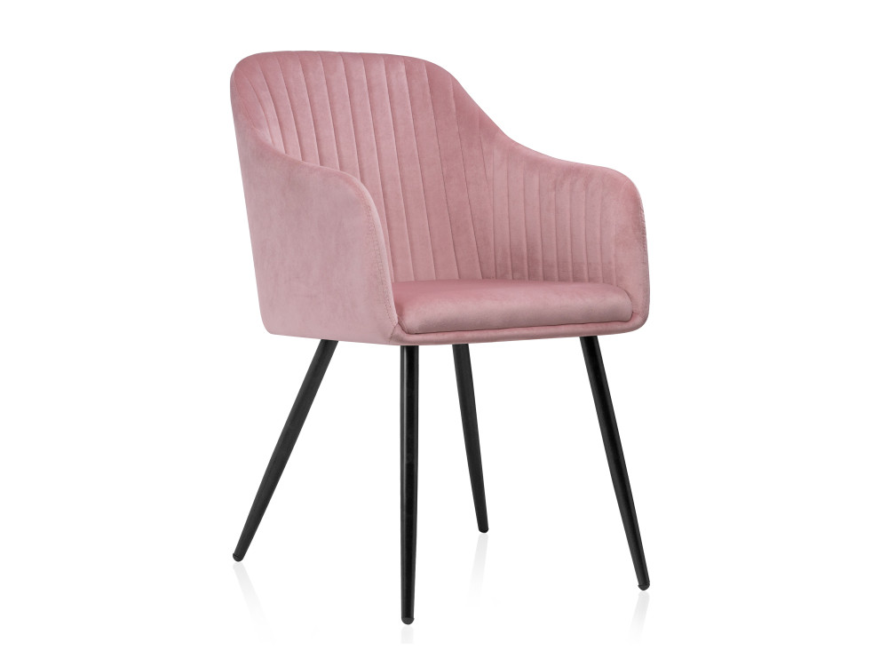 Slam розовый Стул Черный, Металл стул kenner 123s розовый опоры черные розовый металл