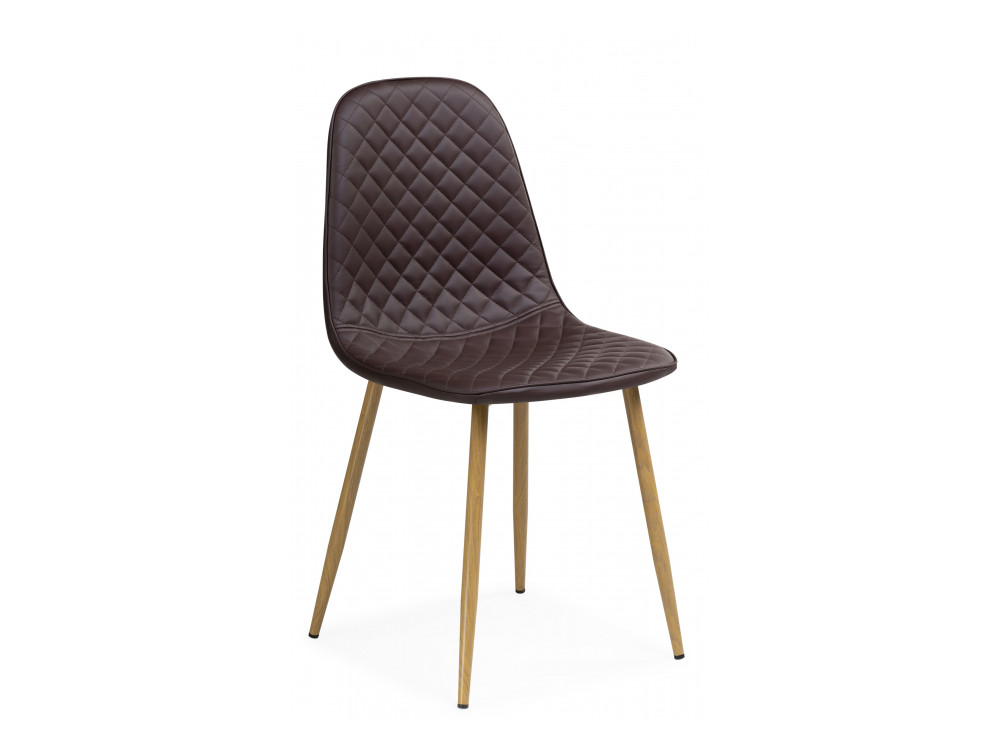 Capri коричневый Стул Коричневый, Окрашенный металл capri серый стул черный окрашенный металл