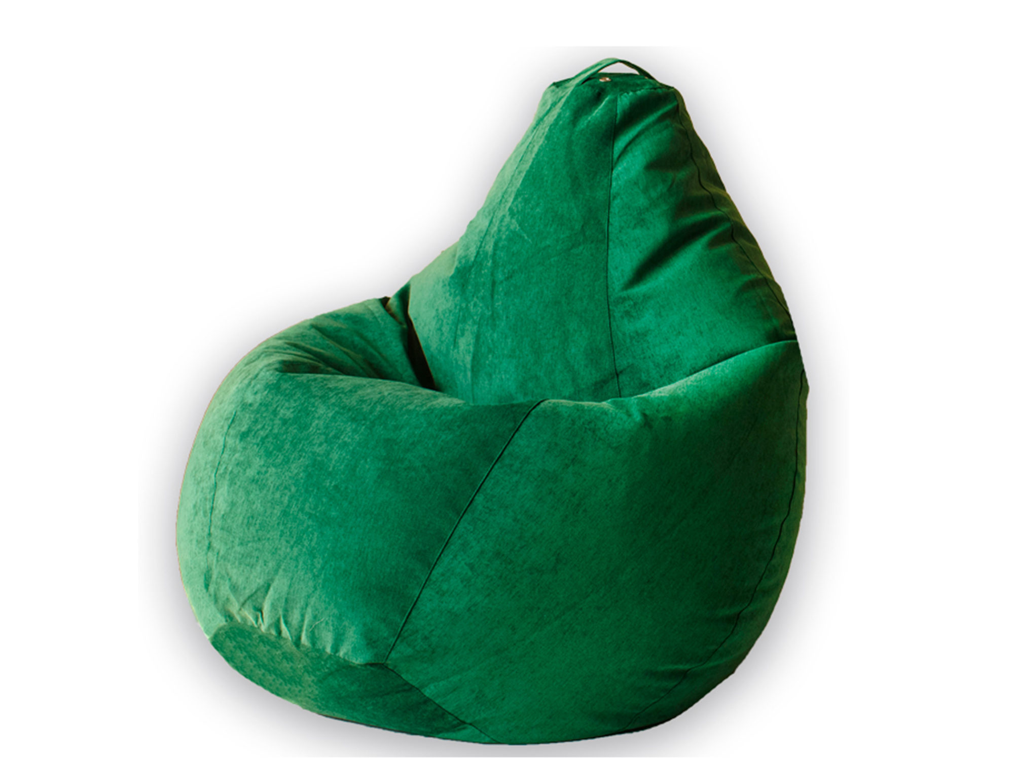 Кресло Мешок XL 125х85 MebelVia , Зеленый, Микровельвет