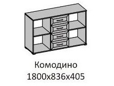 Кэт-4 Комодино, венге (Венге) - фото №1, mdm92849