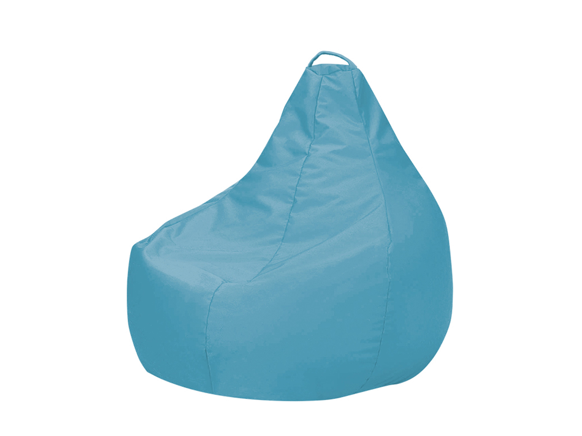 Кресло-мешок Купер MebelVia Голубой, Рогожка кресло мешок зайчик размер 80x90 см рогожка цвет бежевый