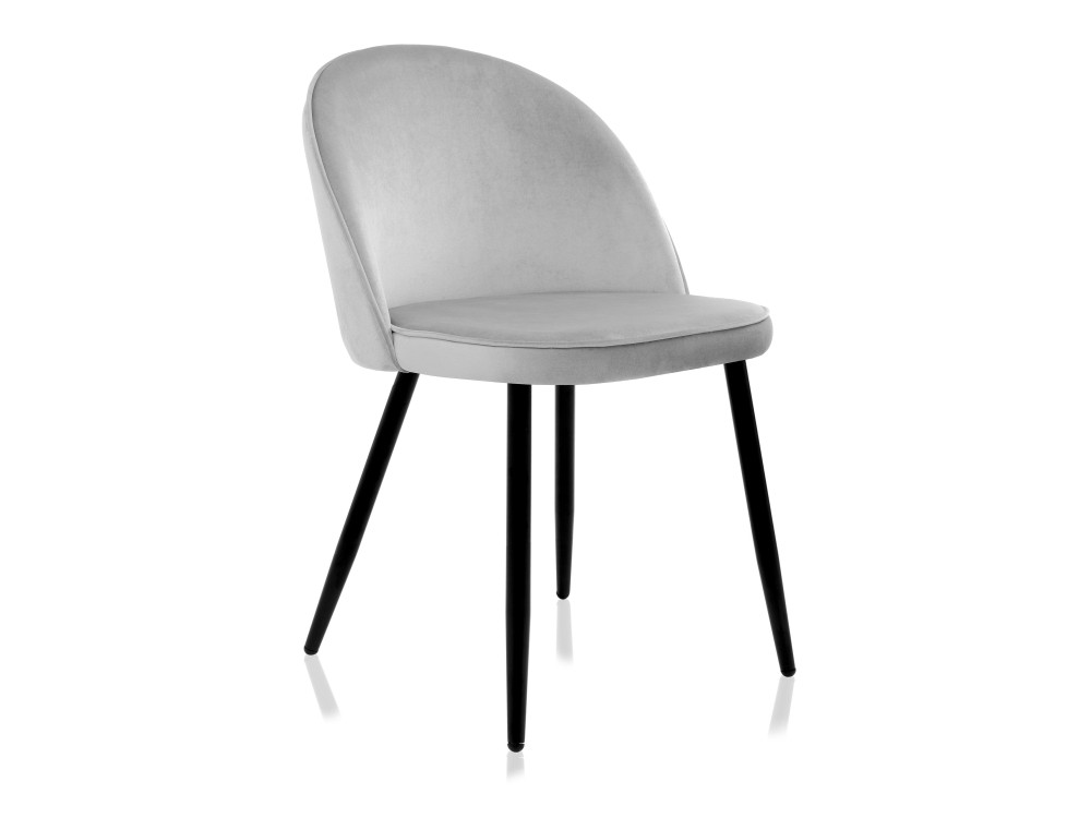 Dodo светло-серый Стул Черный, Окрашенный металл стул curver mallorca светло серый