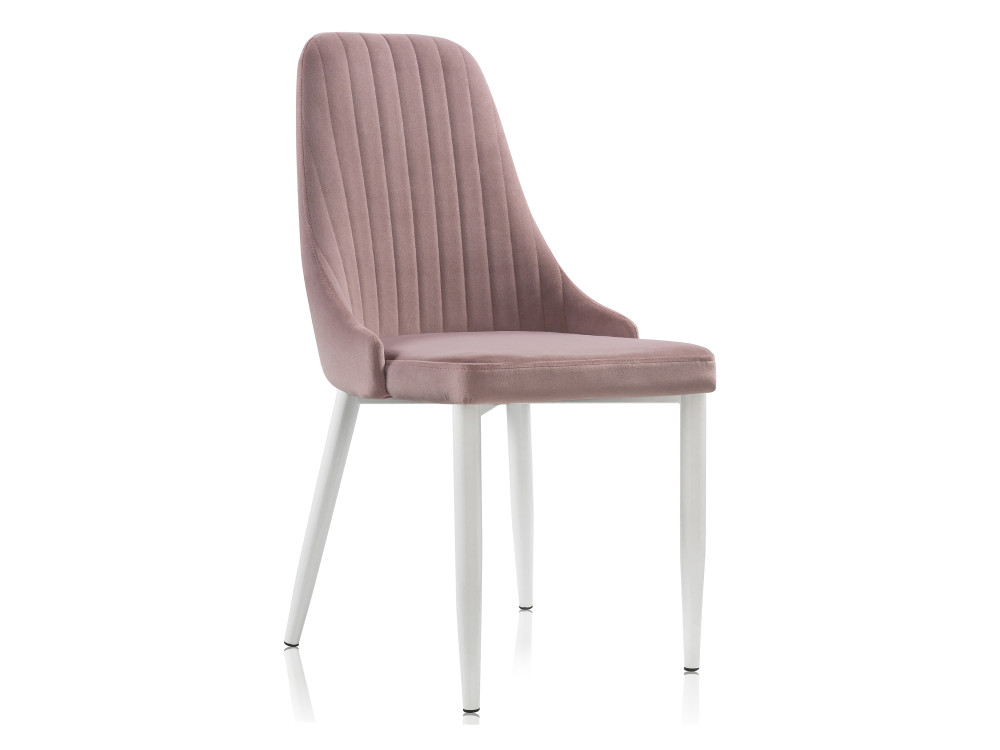 Kora white / light purple Стул Белый, Окрашенный металл kora 1 light blue white стул белый металл