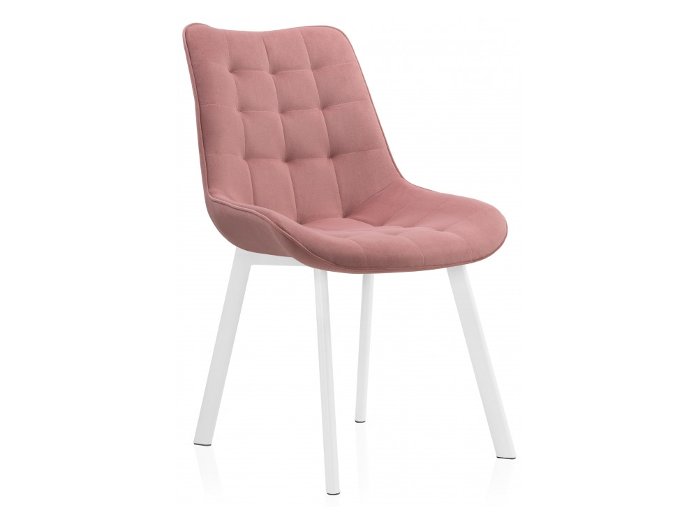 Hagen pink / white Стул Черный, Окрашенный металл capri pink wood стул розовый металл