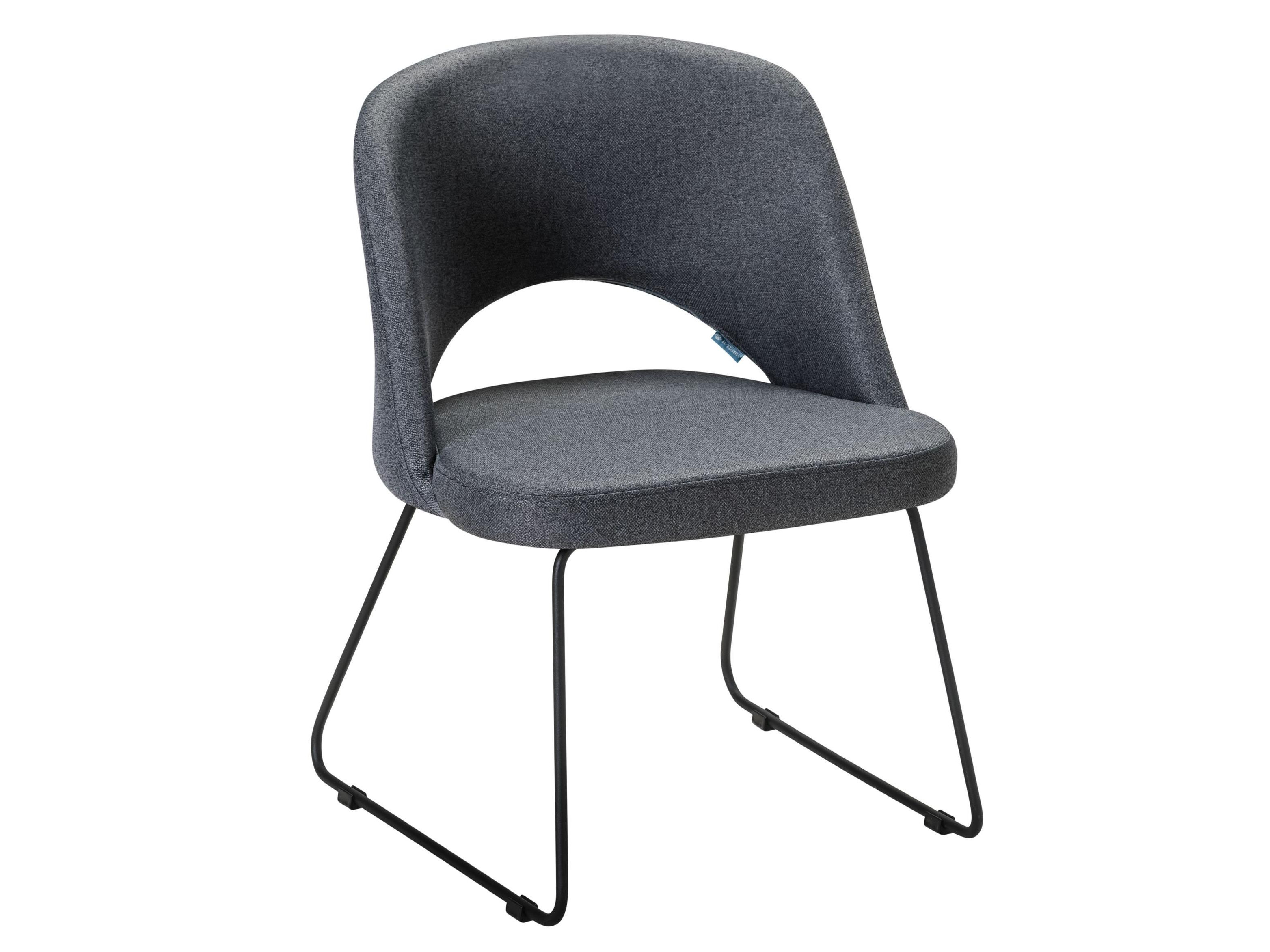 Кресло Lars тёмно-серый/Линк Серый, Металл барное кресло lars синий линк