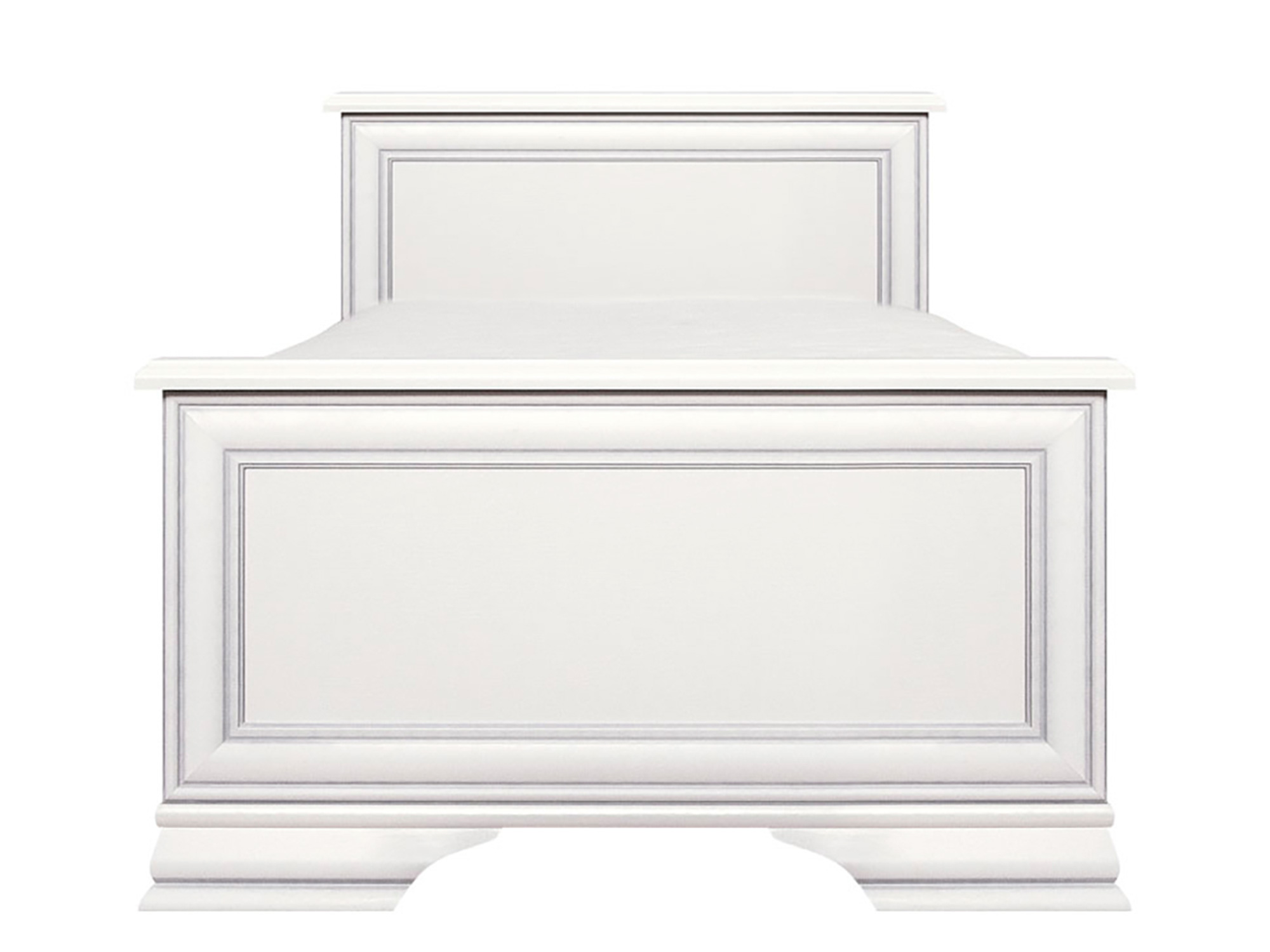 цена Кровать Кентаки (90х200) Белый, ЛДСП
